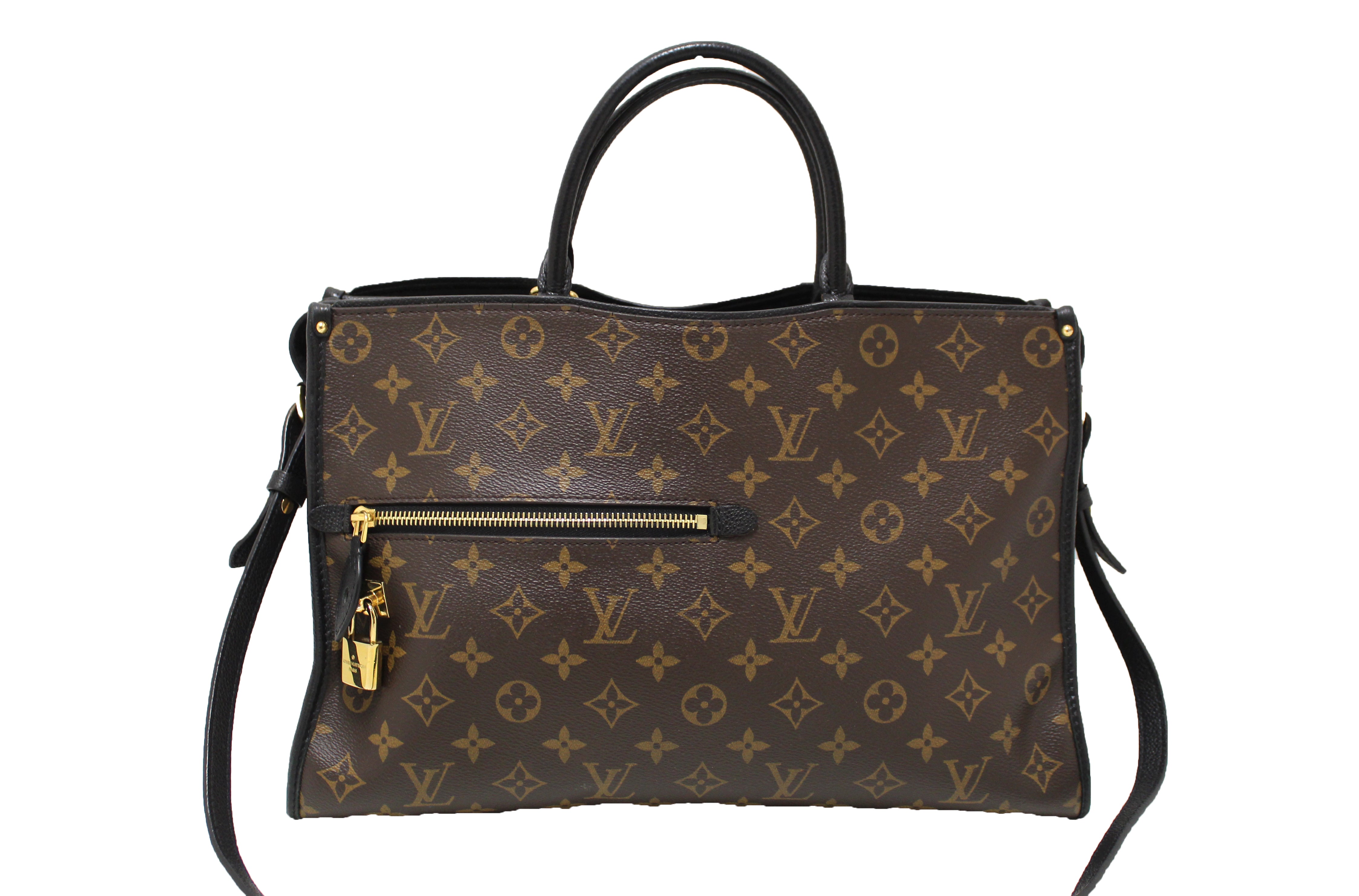 Authentic Louis Vuitton Classic Monogram Monogram Popincourt MM Bag