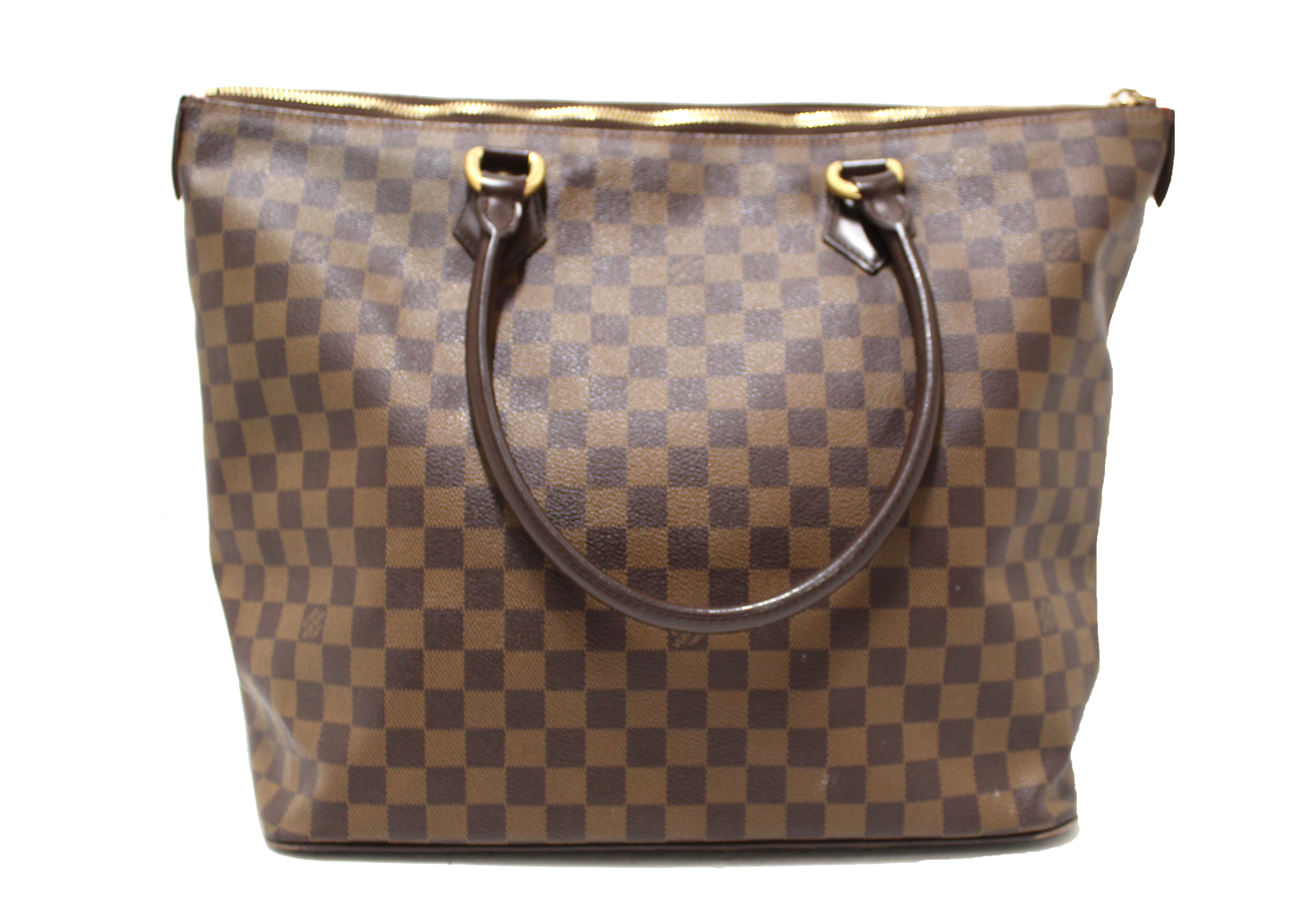 Authentic Louis Vuitton Saleya MM Damier Ebene Tote bag Shoulder