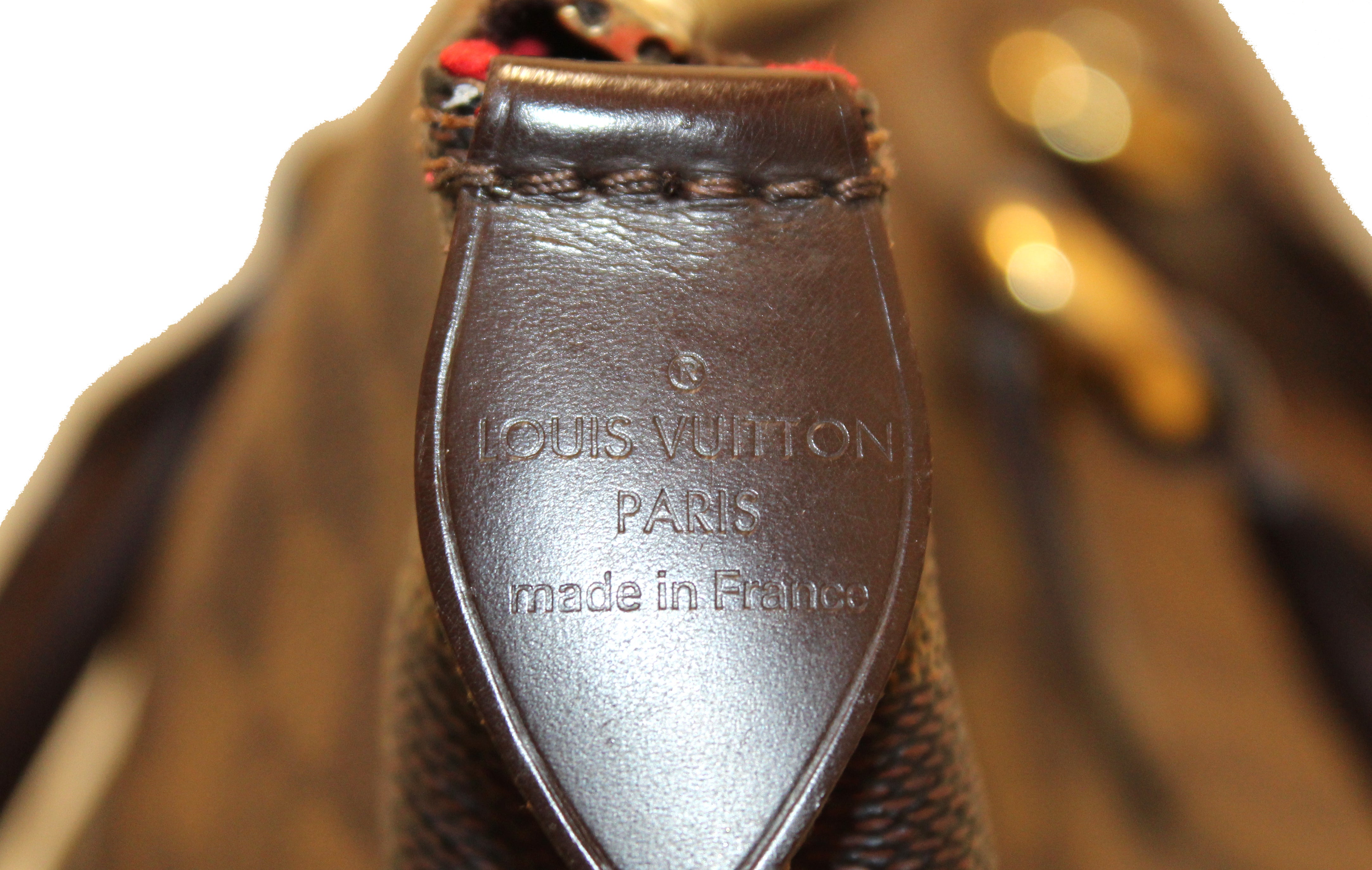Authentic Louis Vuitton Damier Ebene Saleya GM Tote