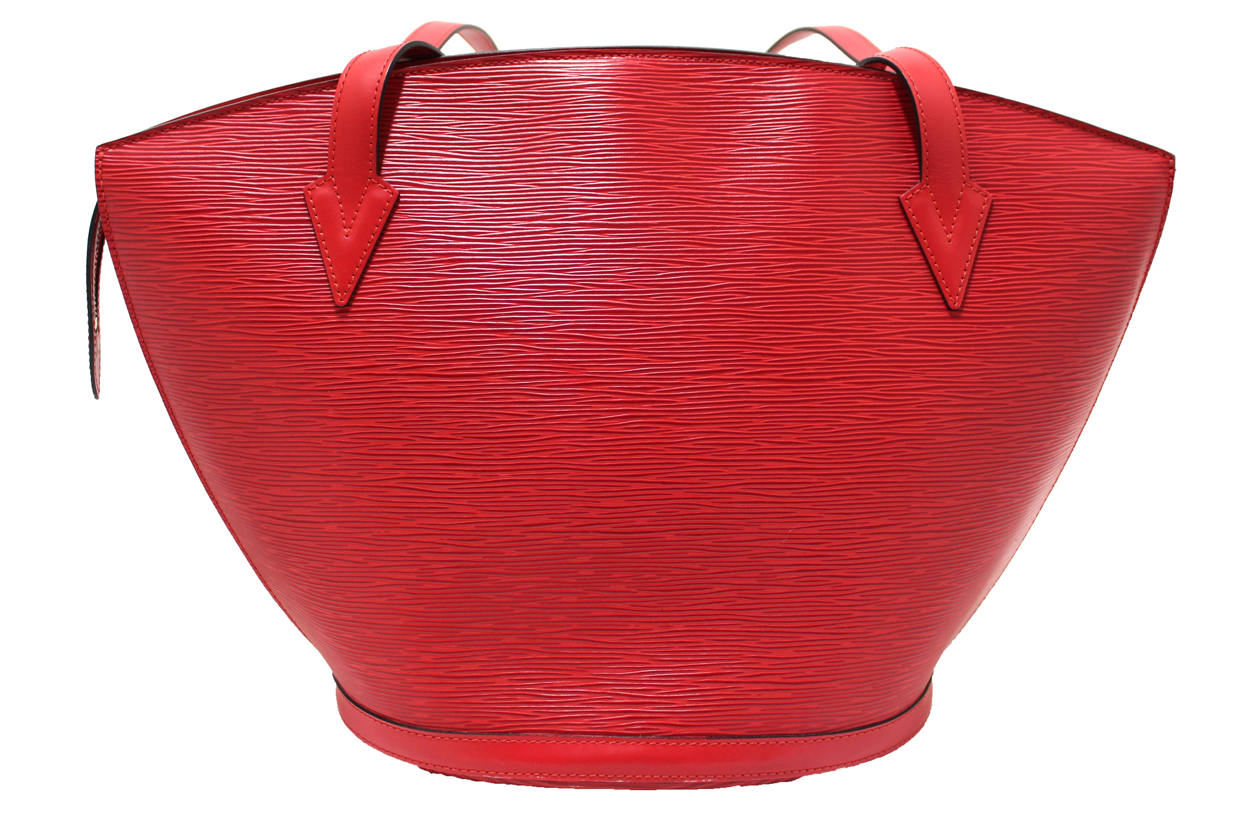 Louis Vuitton Saint Jacques Shoulder Bag Epi Red GM - Used Authentic Bag -  9brandname