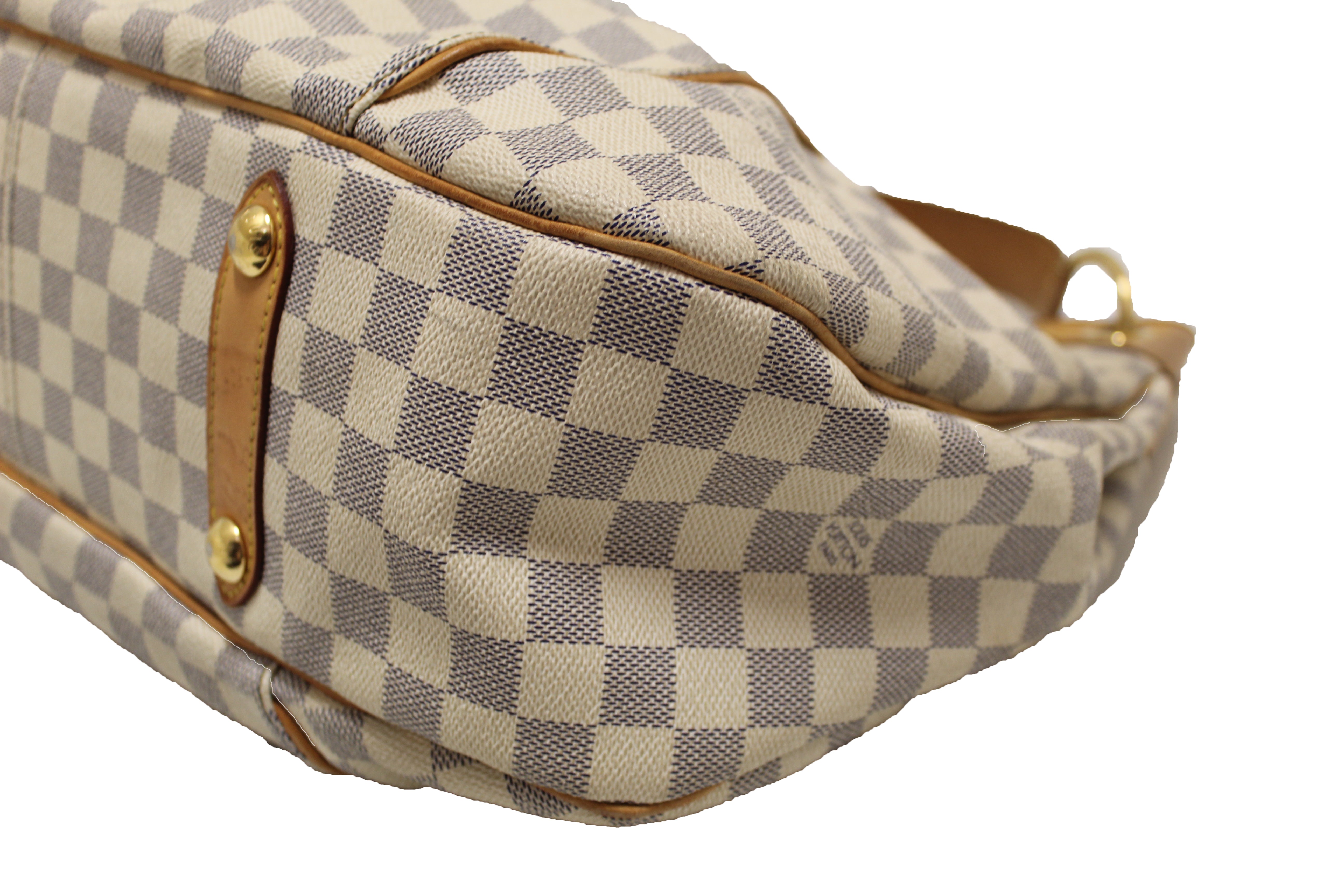 Auth Louis Vuitton Galliera GM Monogram Hobo Shoulder Handbag