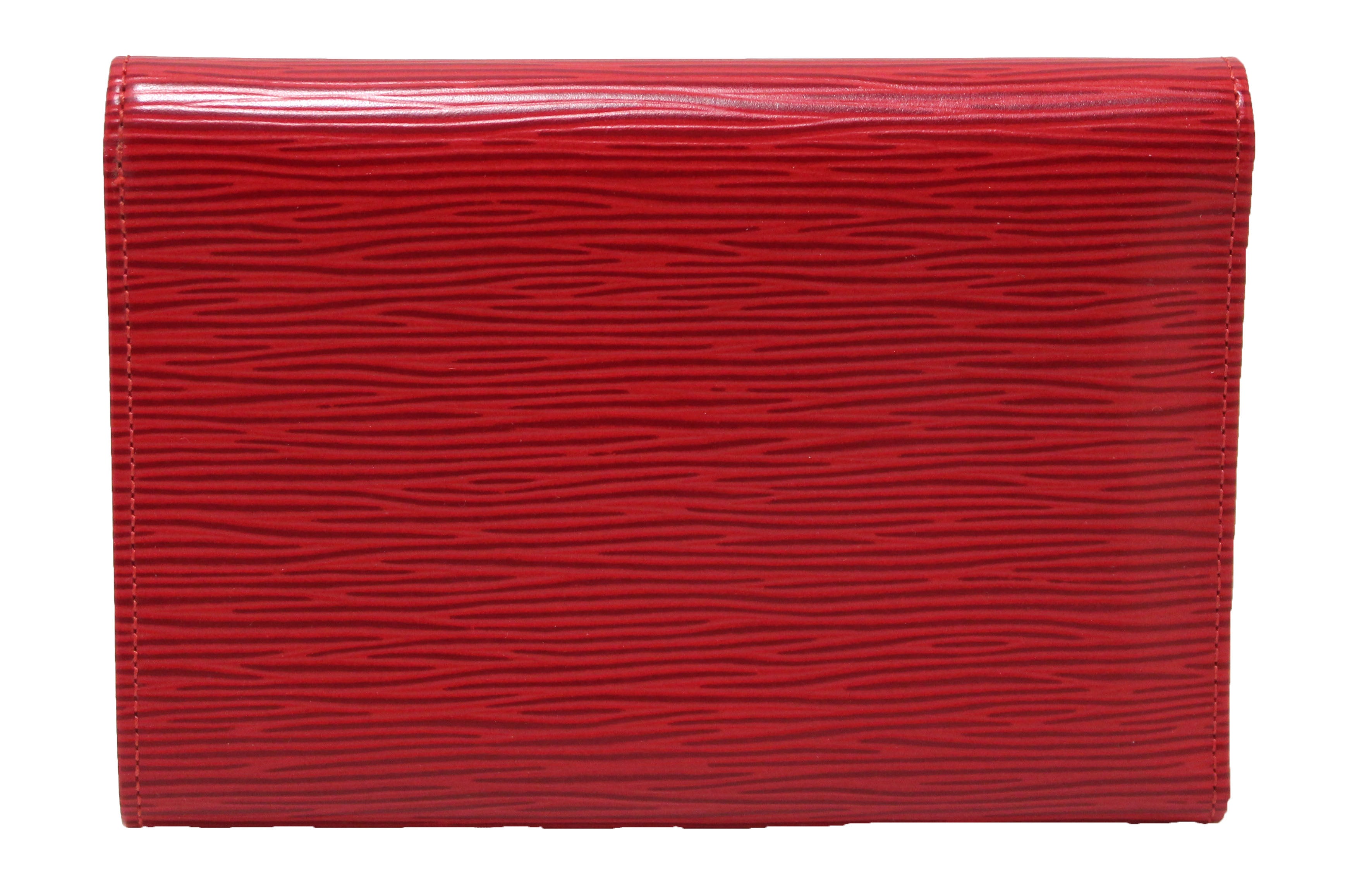 Adèle leather wallet Louis Vuitton Red in Leather - 28766330