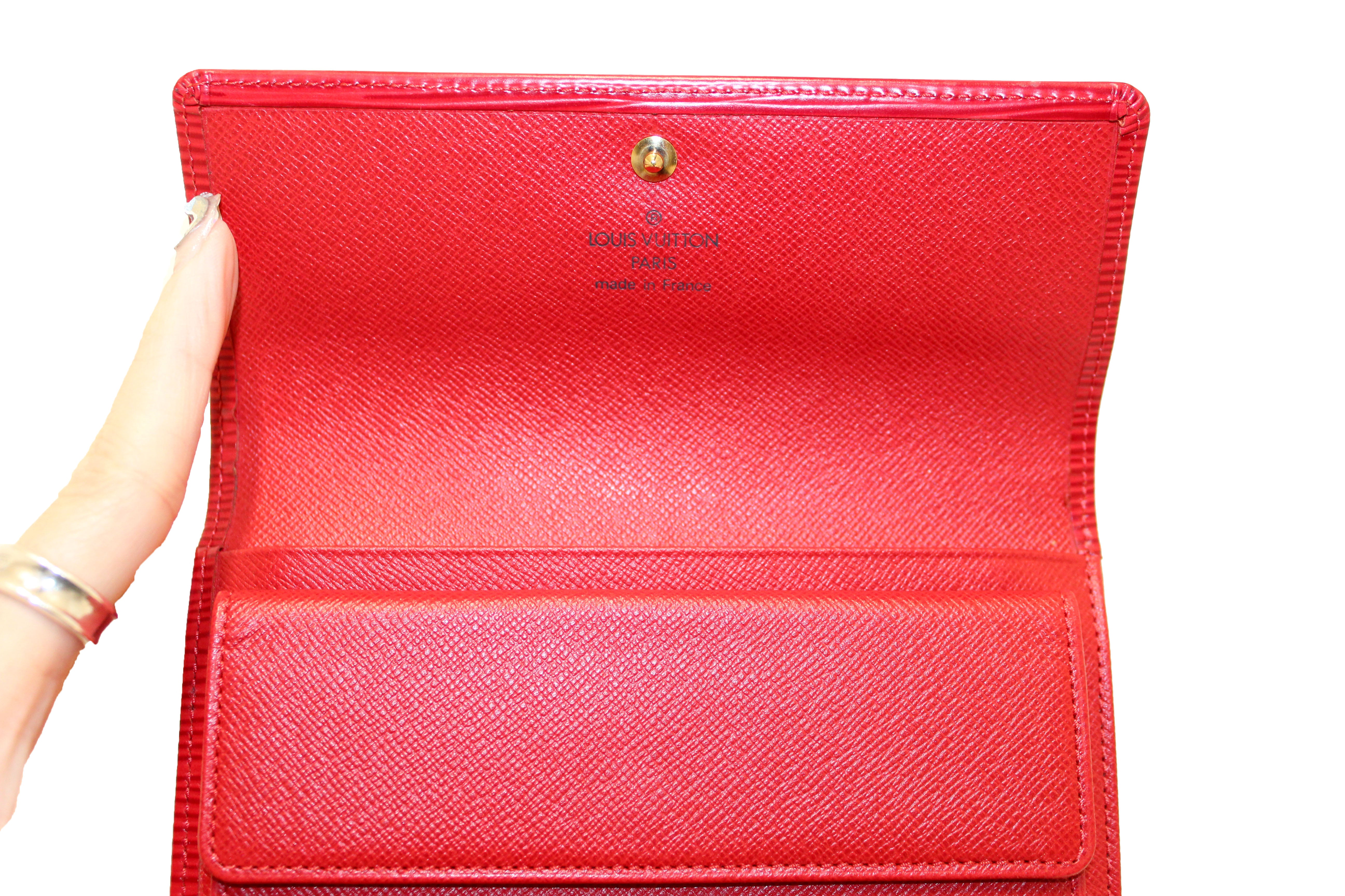 Alexandra cloth wallet Louis Vuitton Brown in Cloth - 10845616