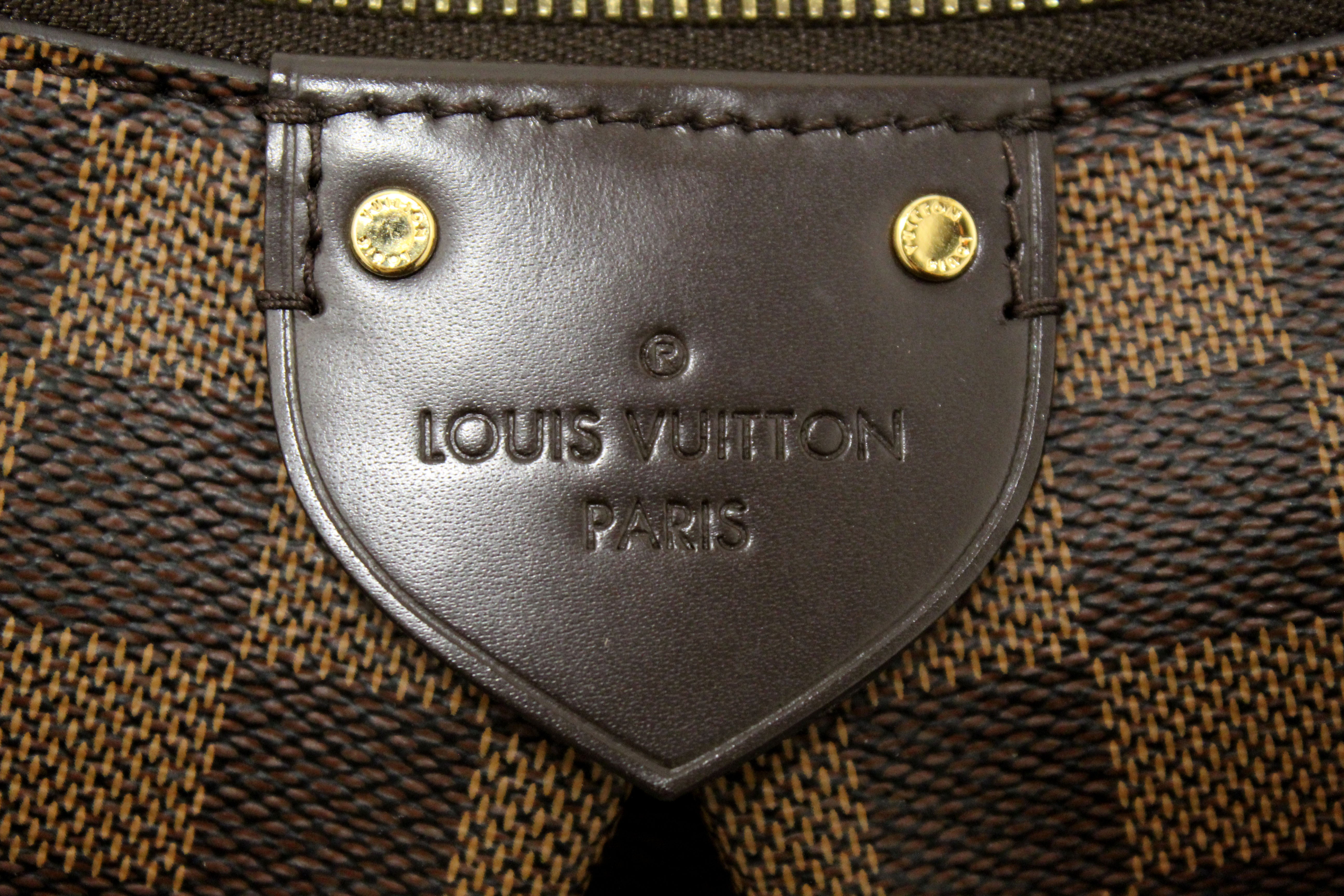Louis Vuitton Siena MM Bag Damier Ebene Canvas Complete Boxed Excellent  Cond.
