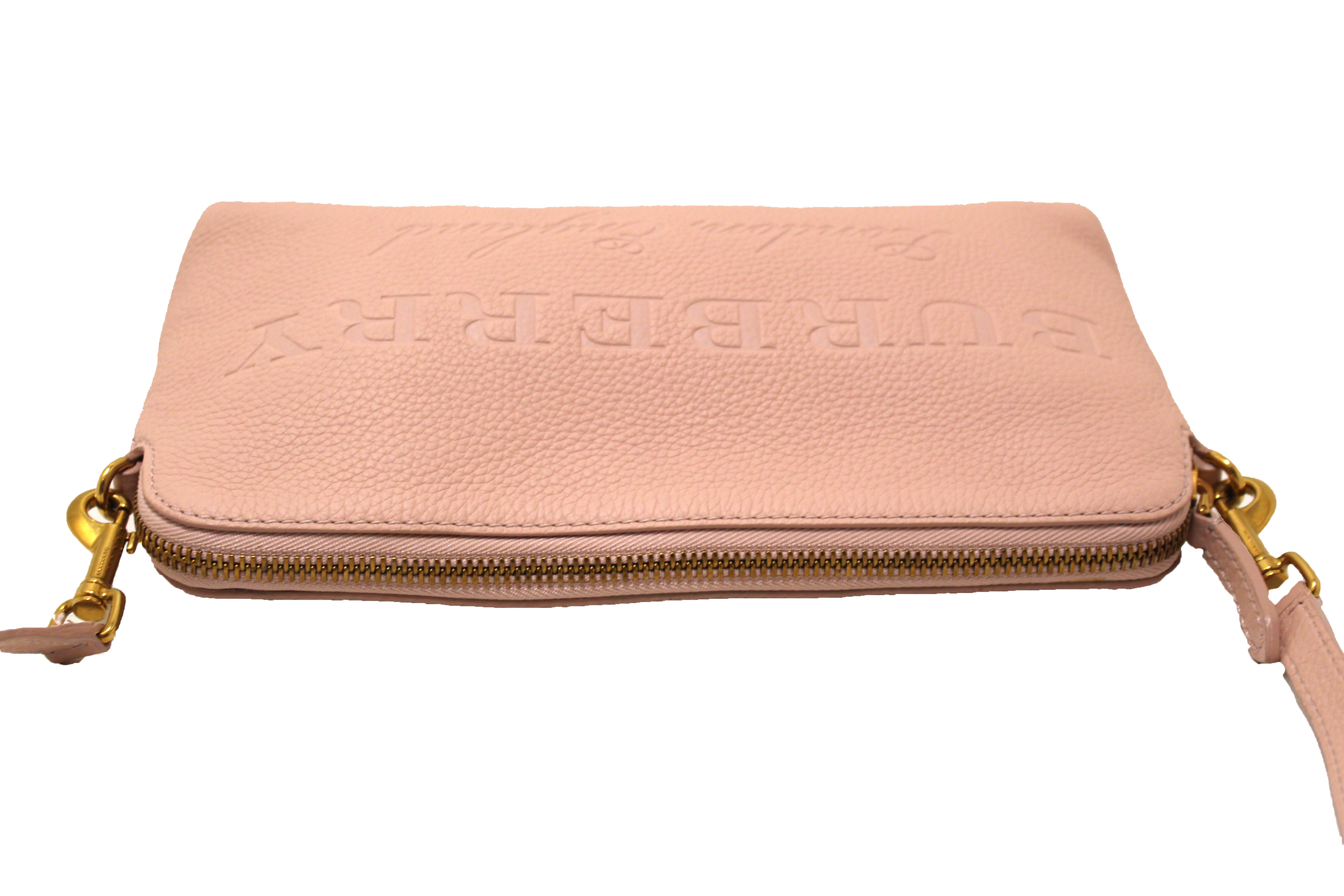 BURBERRY SHOULDER BAG Leather Authentic Women's Fashion Accessories Zipper  £66.66 - PicClick UK