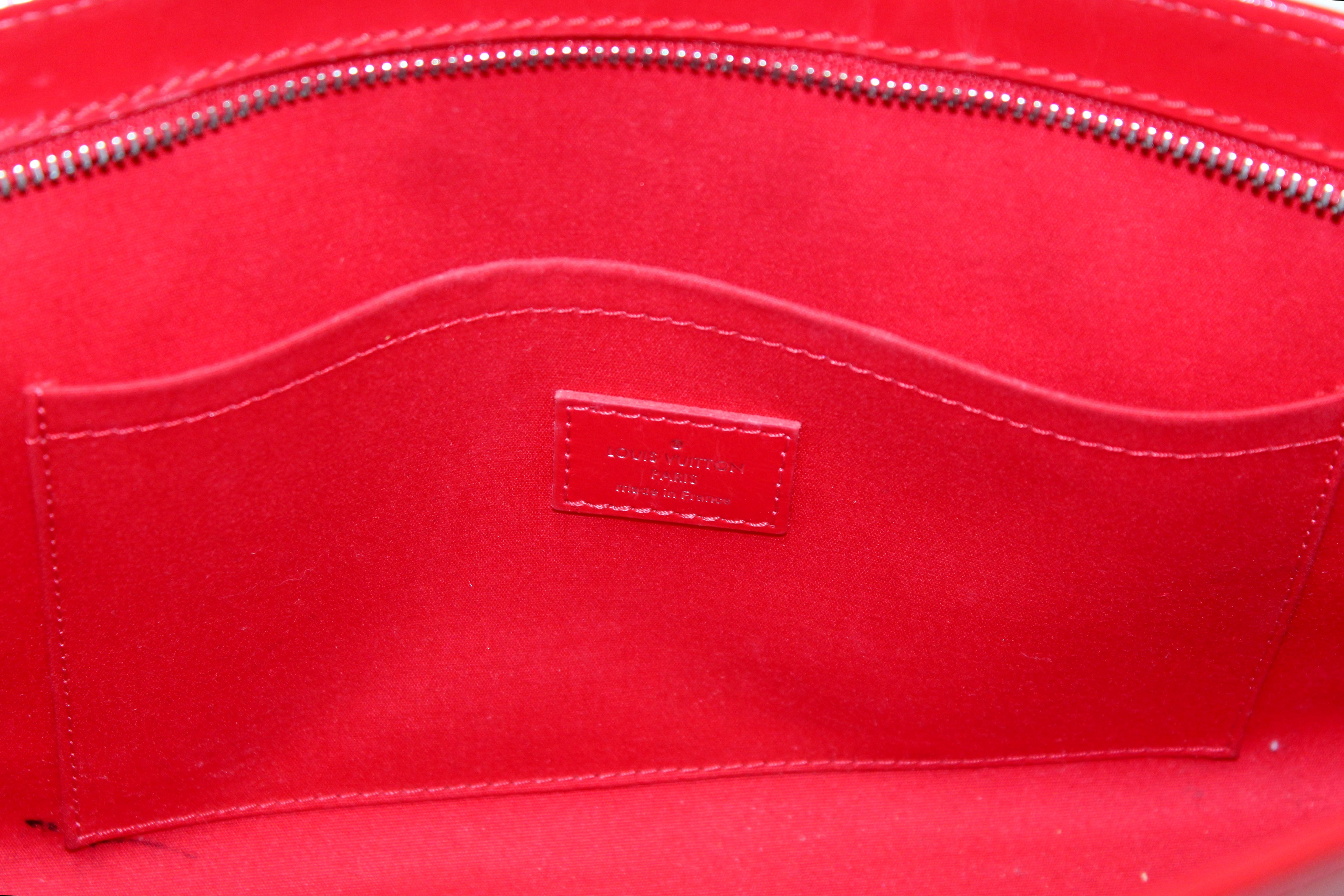 Authentic Louis Vuitton Red Epi Leather Madeleine PM Bag
