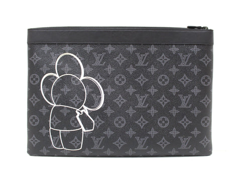 Authentic Louis Vuitton Apollo GM Vivienne Eclipse Pochette Clutch