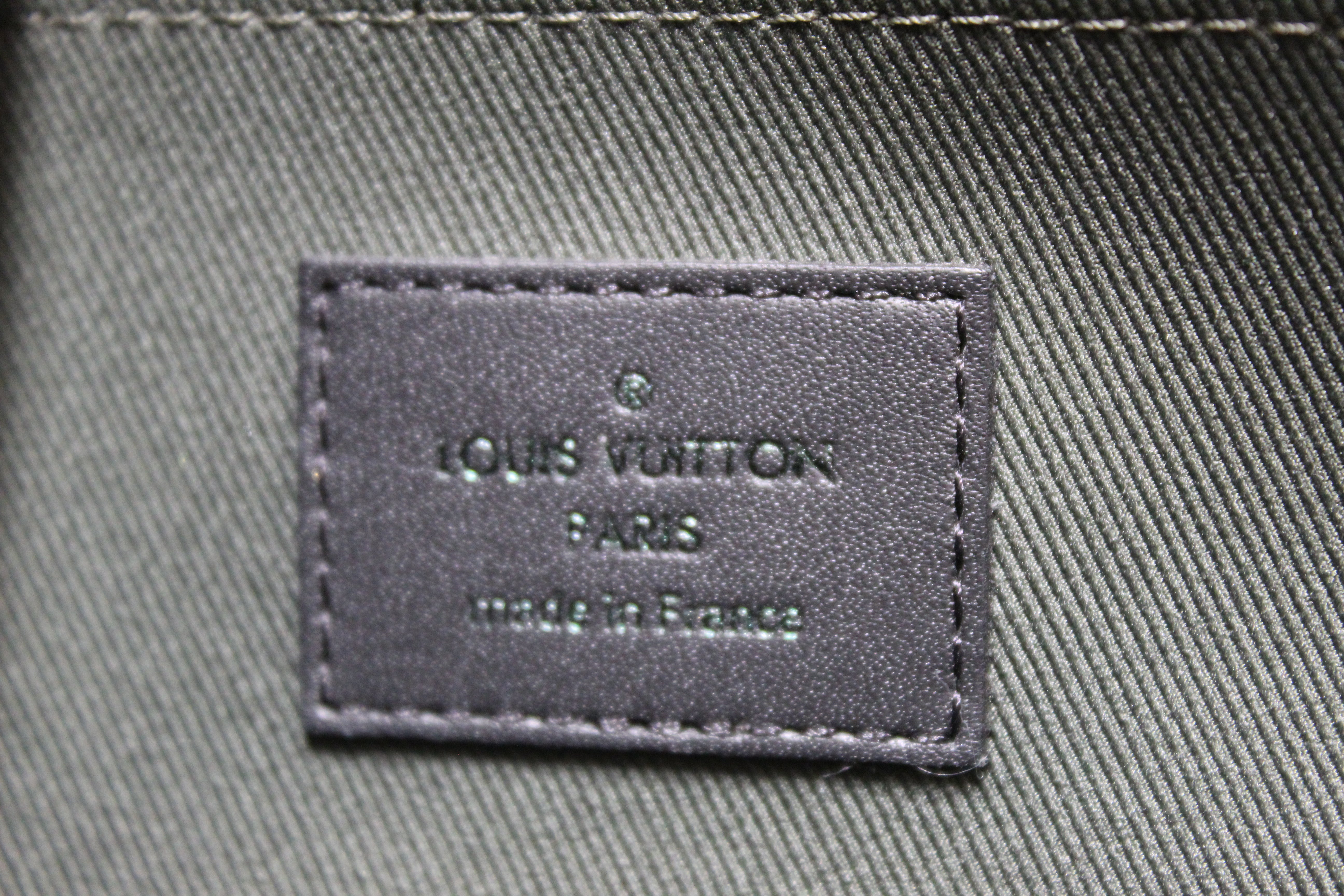 Authentic Louis Vuitton Apollo GM Vivienne Eclipse Pochette Clutch
