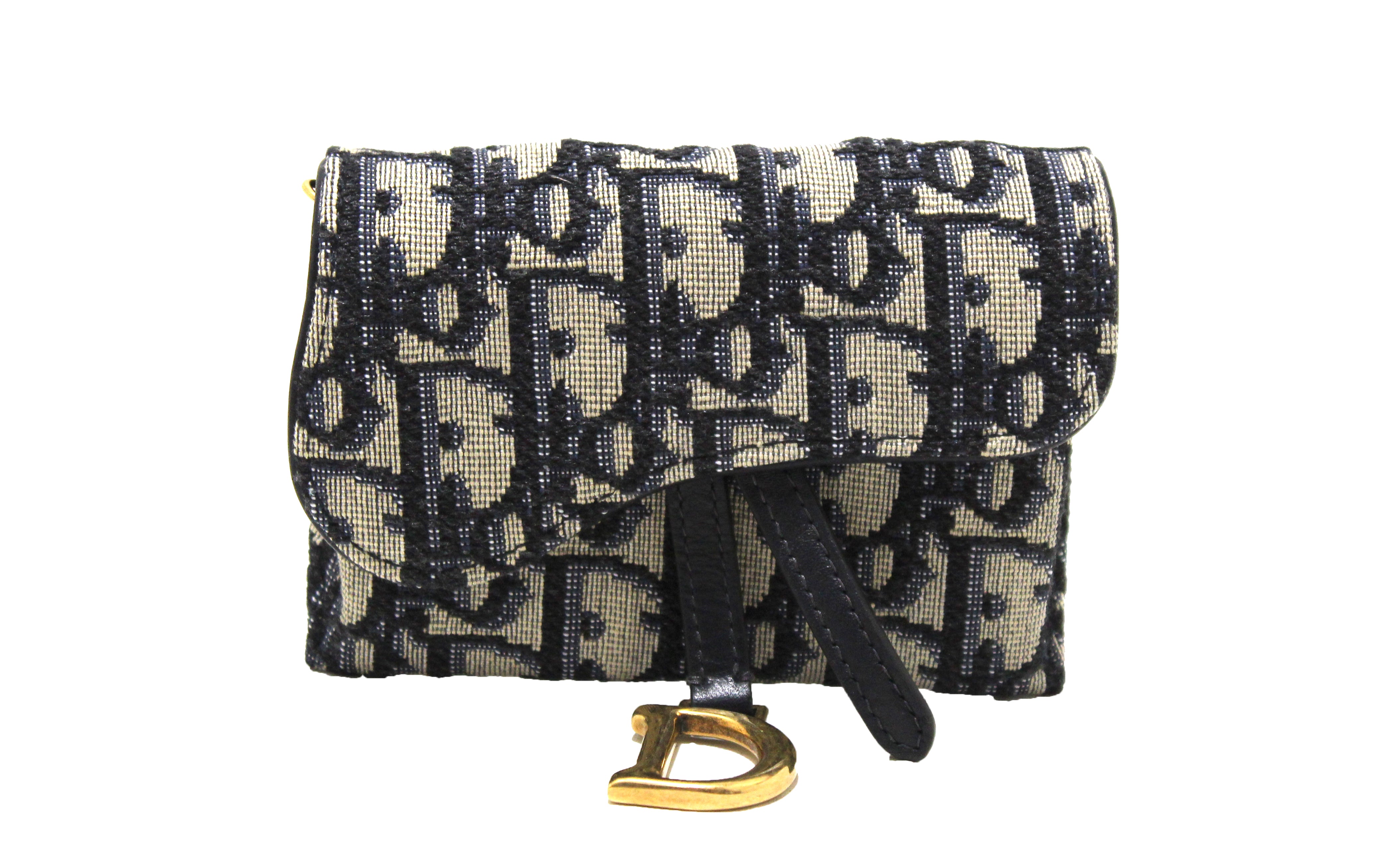 Nano saddle clutch dior Clearance