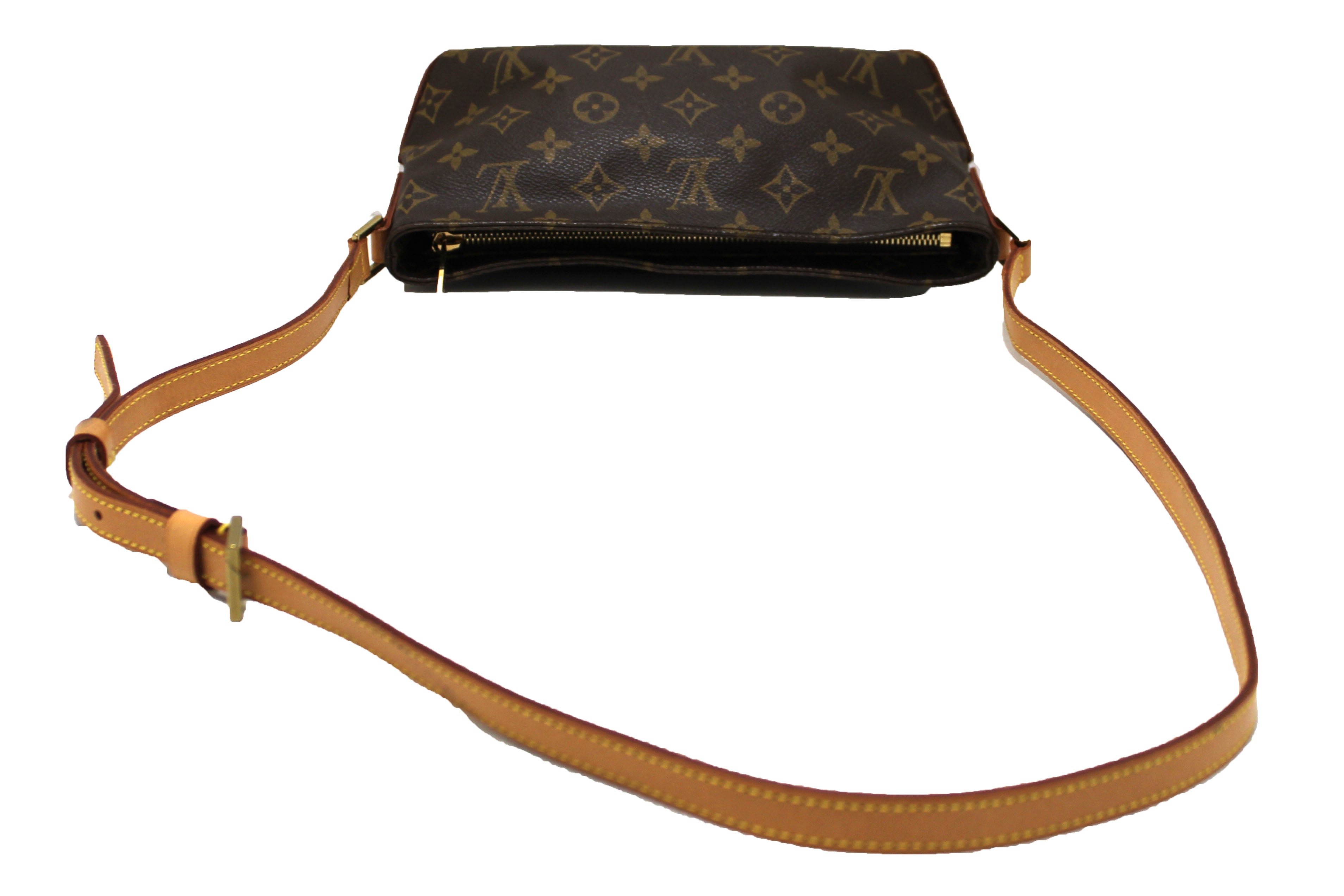 Authentic Louis Vuitton Monogram Trotteur Shoulder Bag