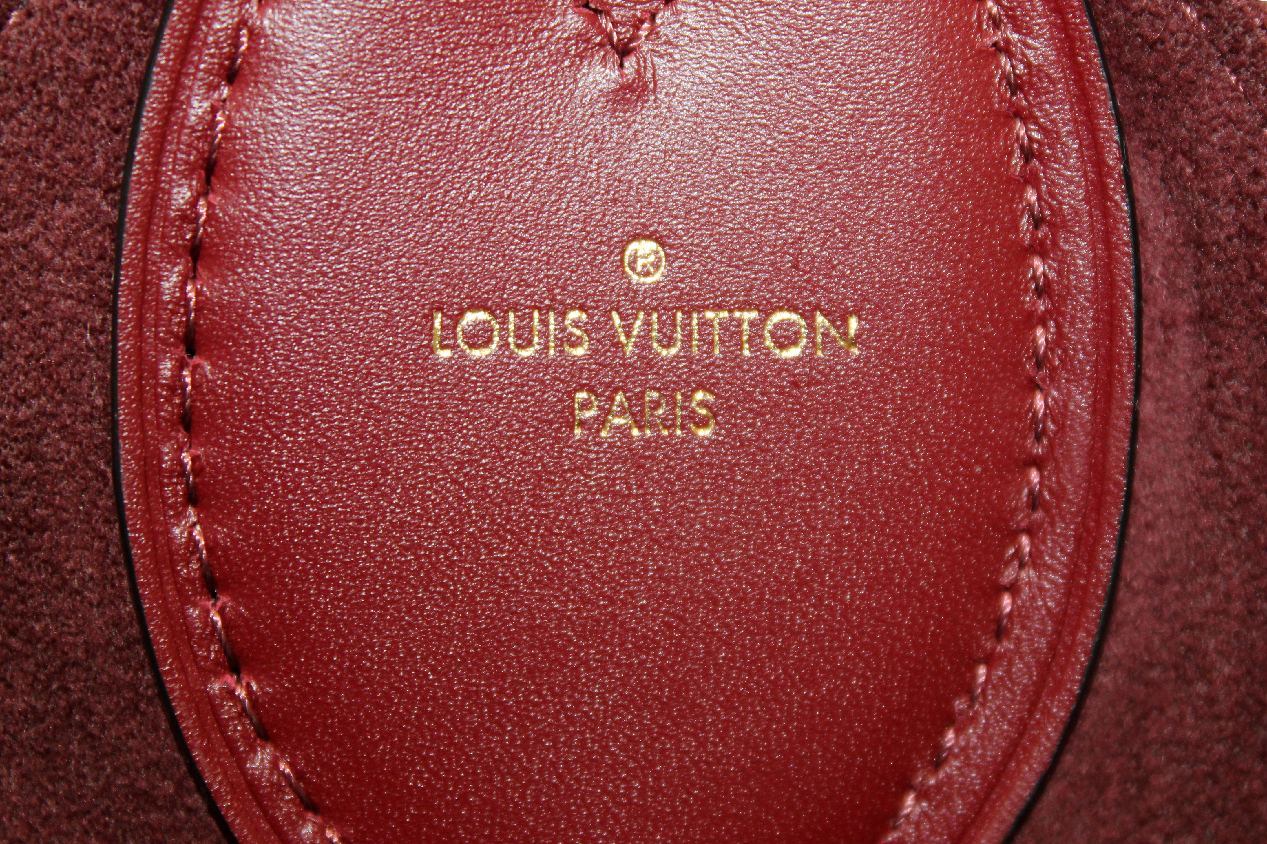 Louis Vuitton - Burgundy Monogram Flower Hobo