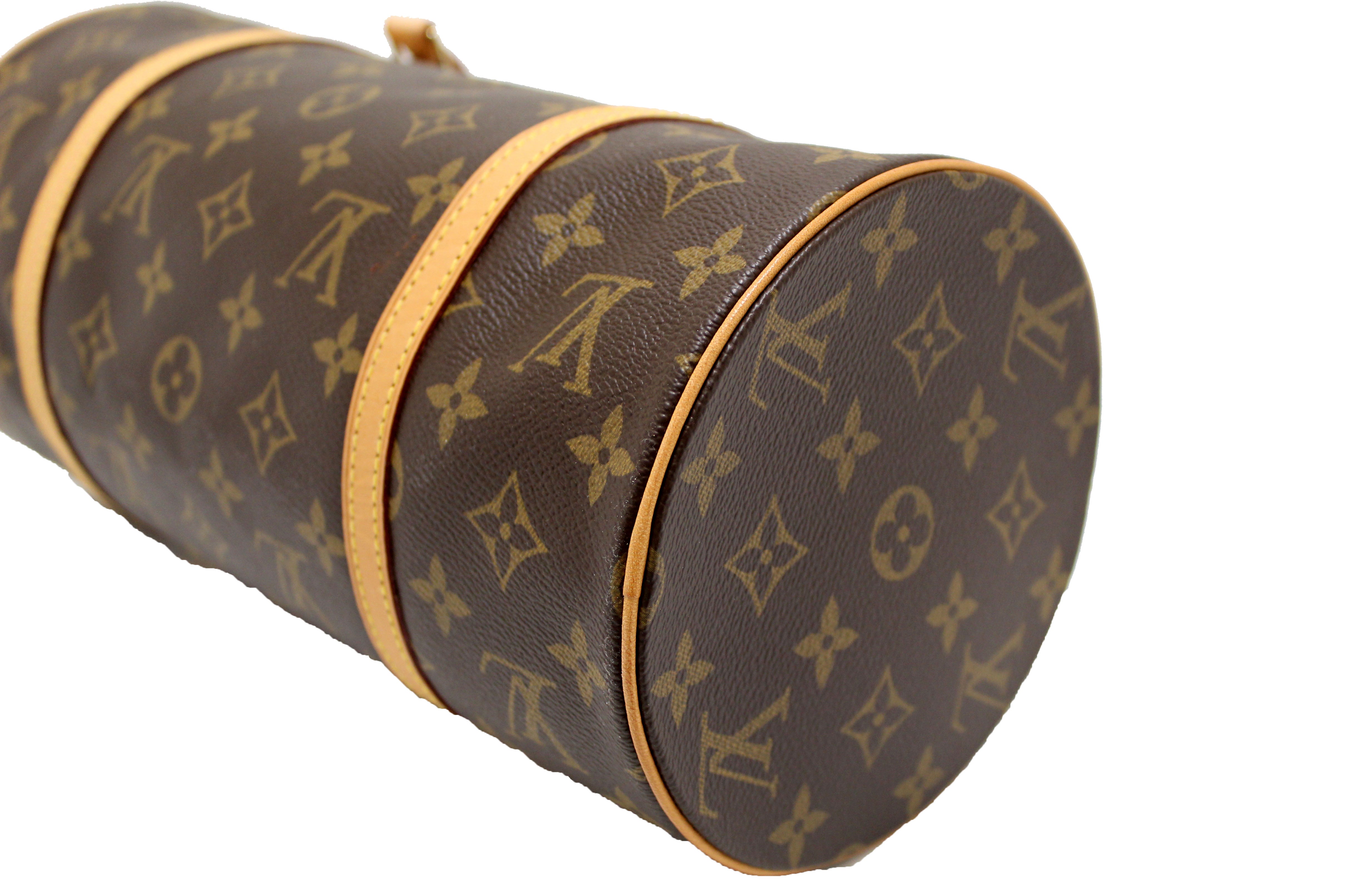 Authentic Louis Vuitton Classic Monogram Papillon 30 Handbag