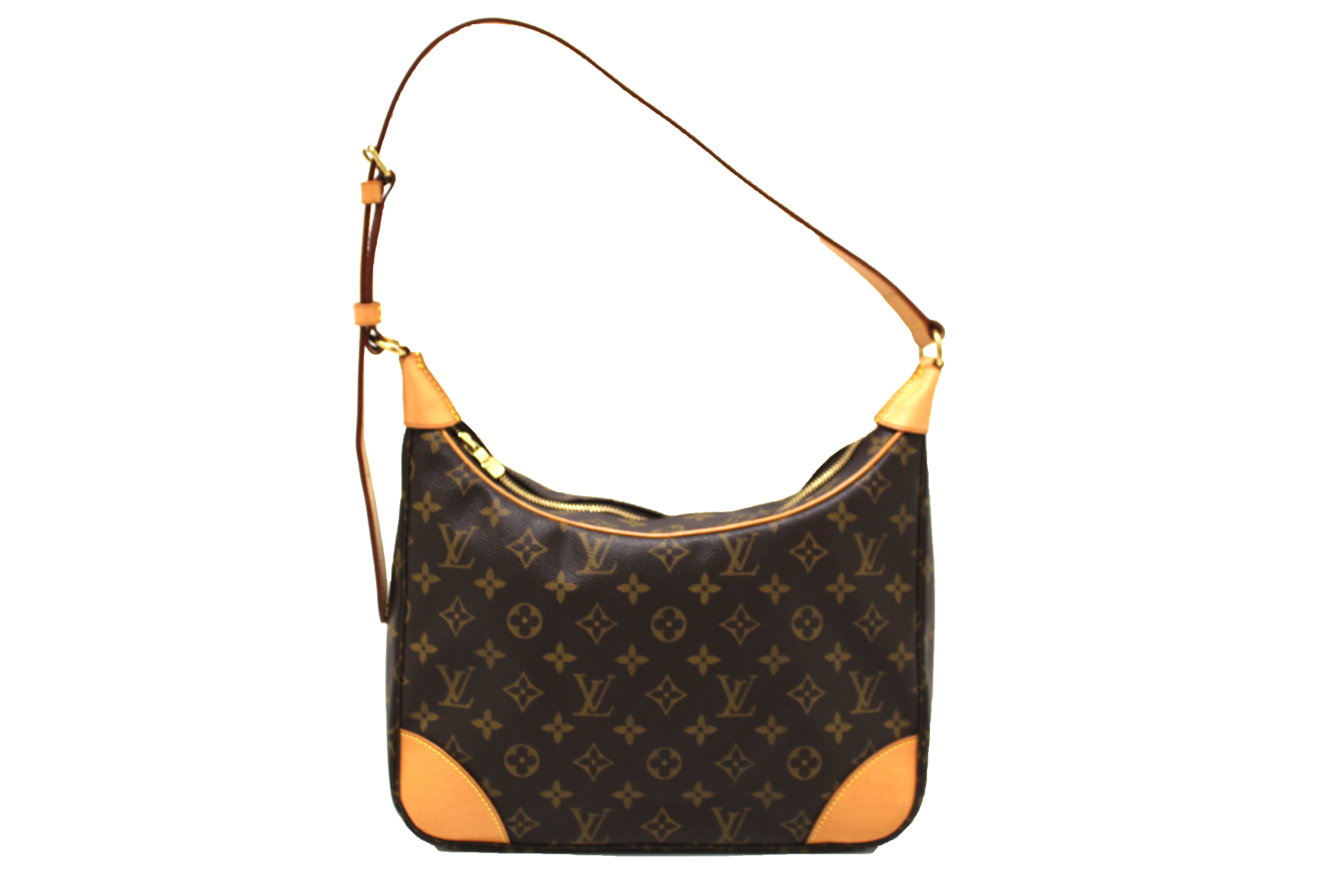 Authentic Louis Vuitton Classic Monogram Boulogne 30 Shoulder Bag