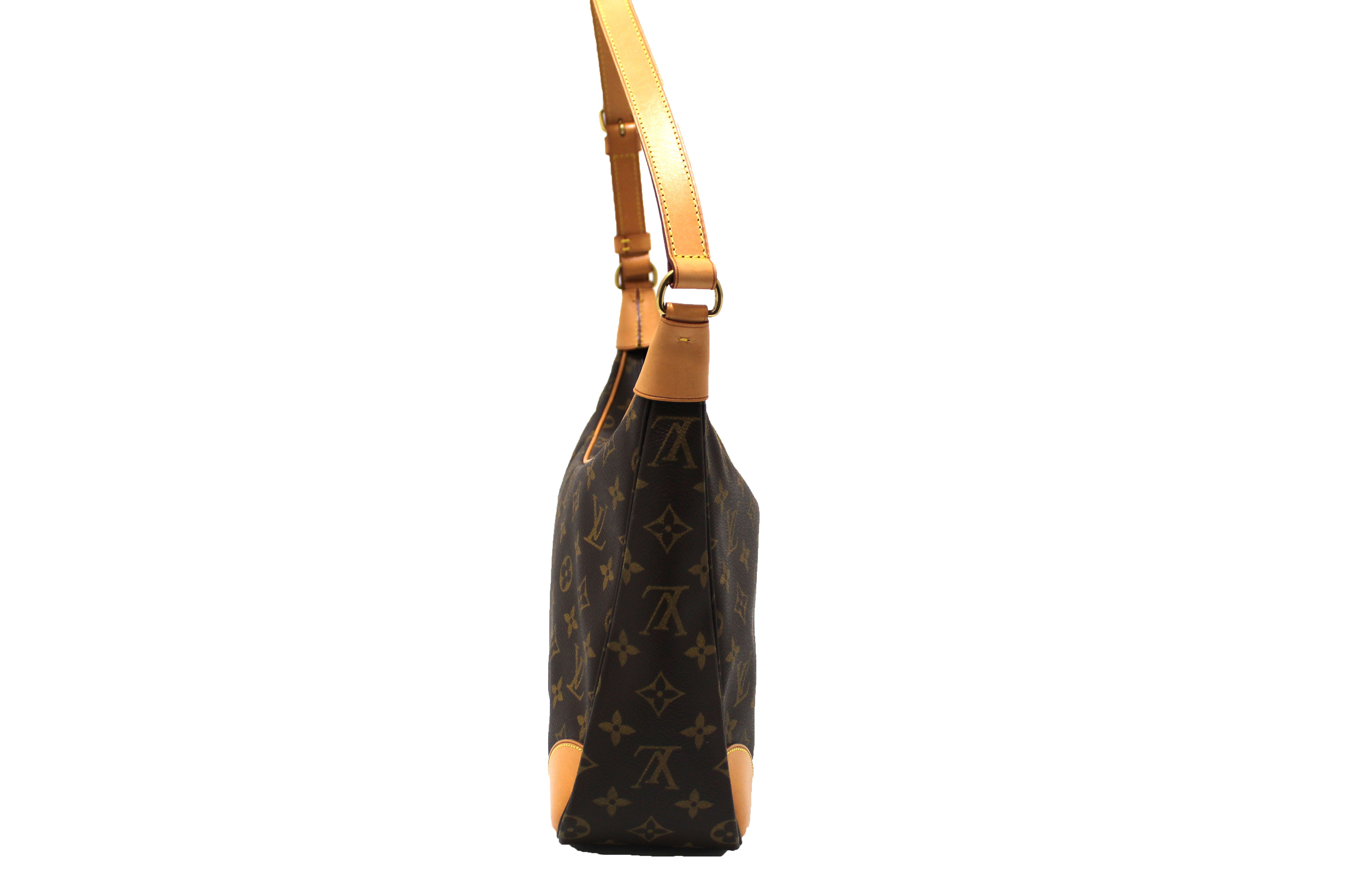 Pre-owned Louis Vuitton Boulogne 30 Shoulder Bag In Brown, ModeSens