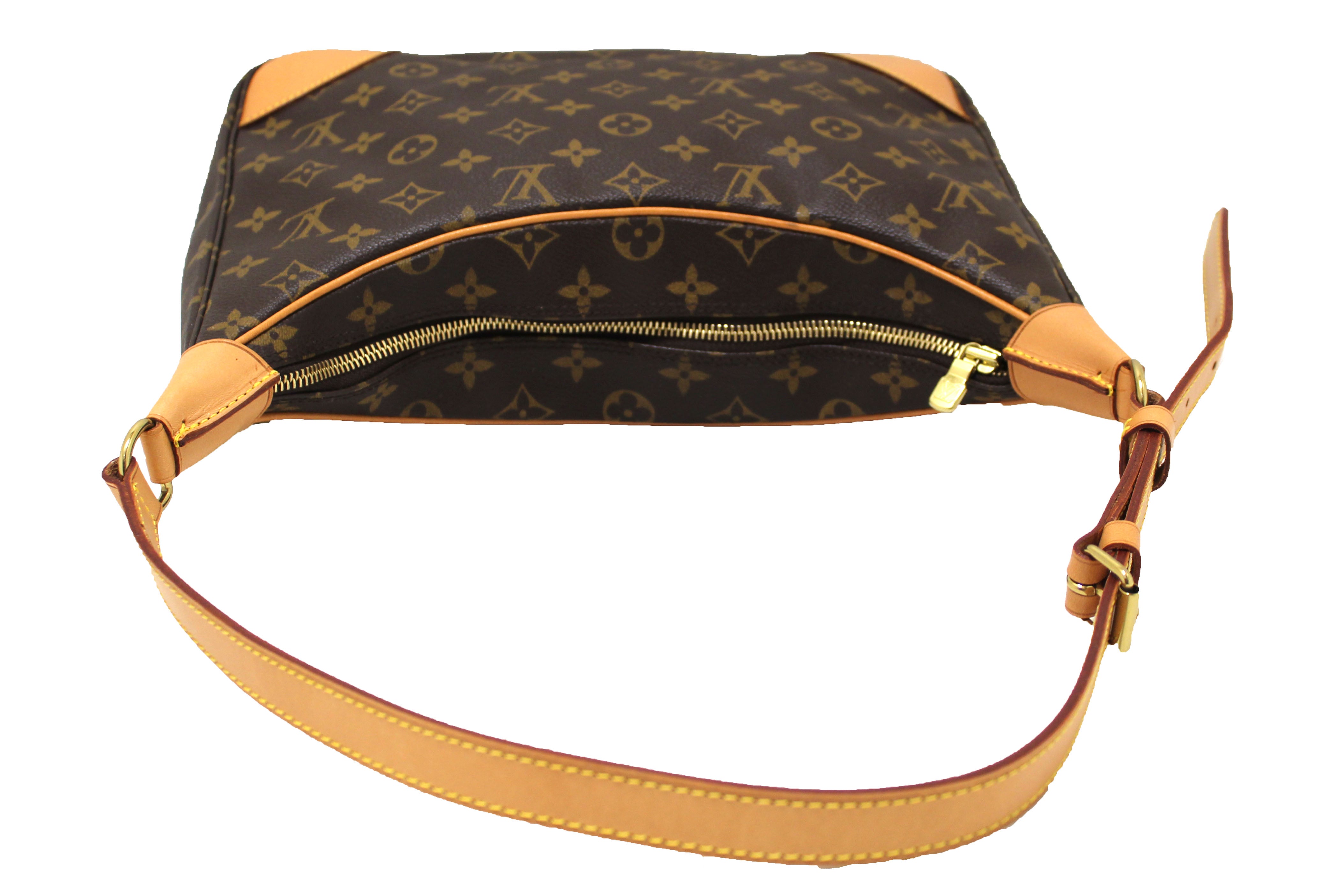 Authentic Louis Vuitton Classic Monogram Boulogne 30 Shoulder Bag