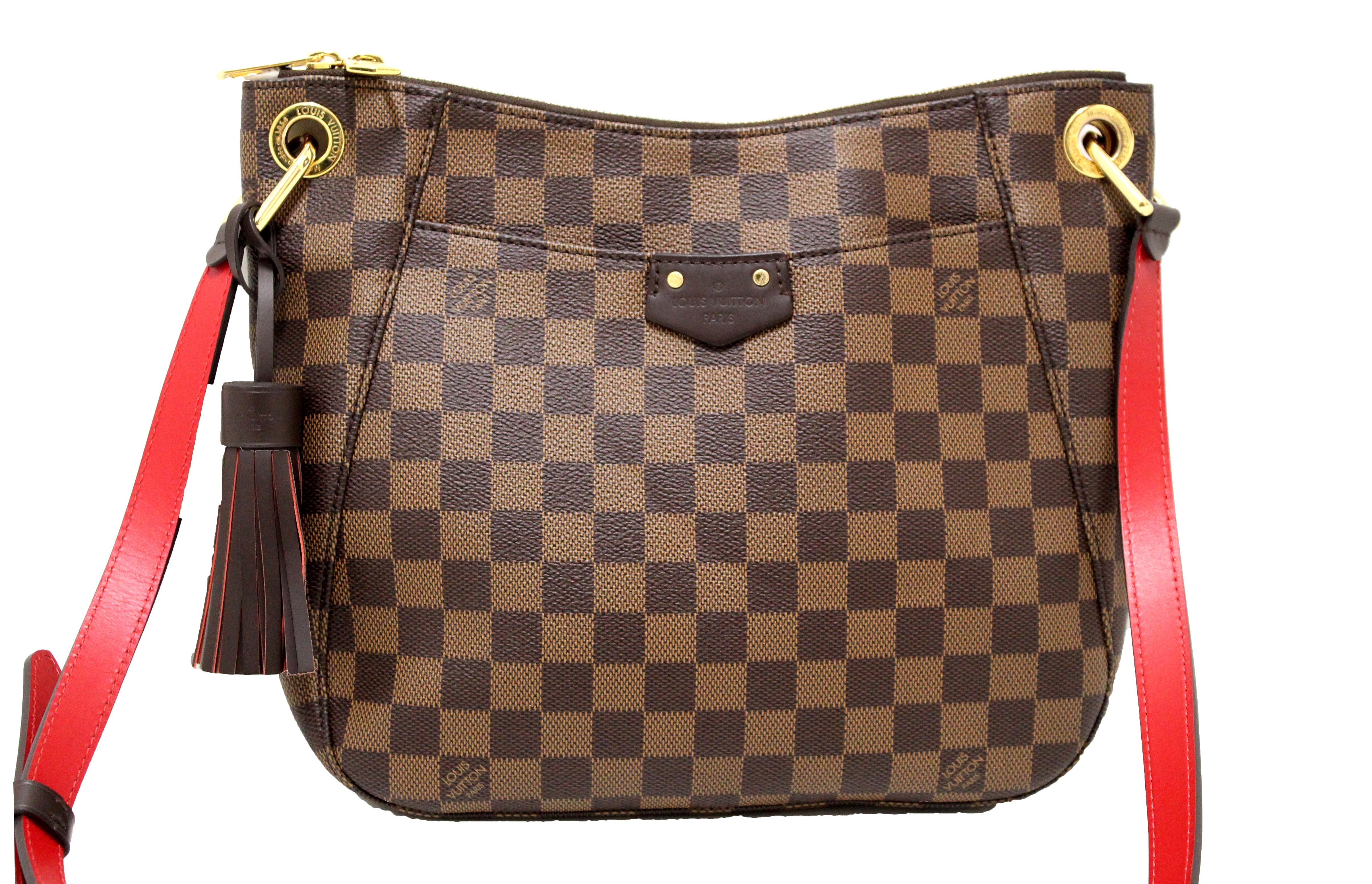 Authentic Louis Vuitton Damier Ebene South Bank Besace Bag