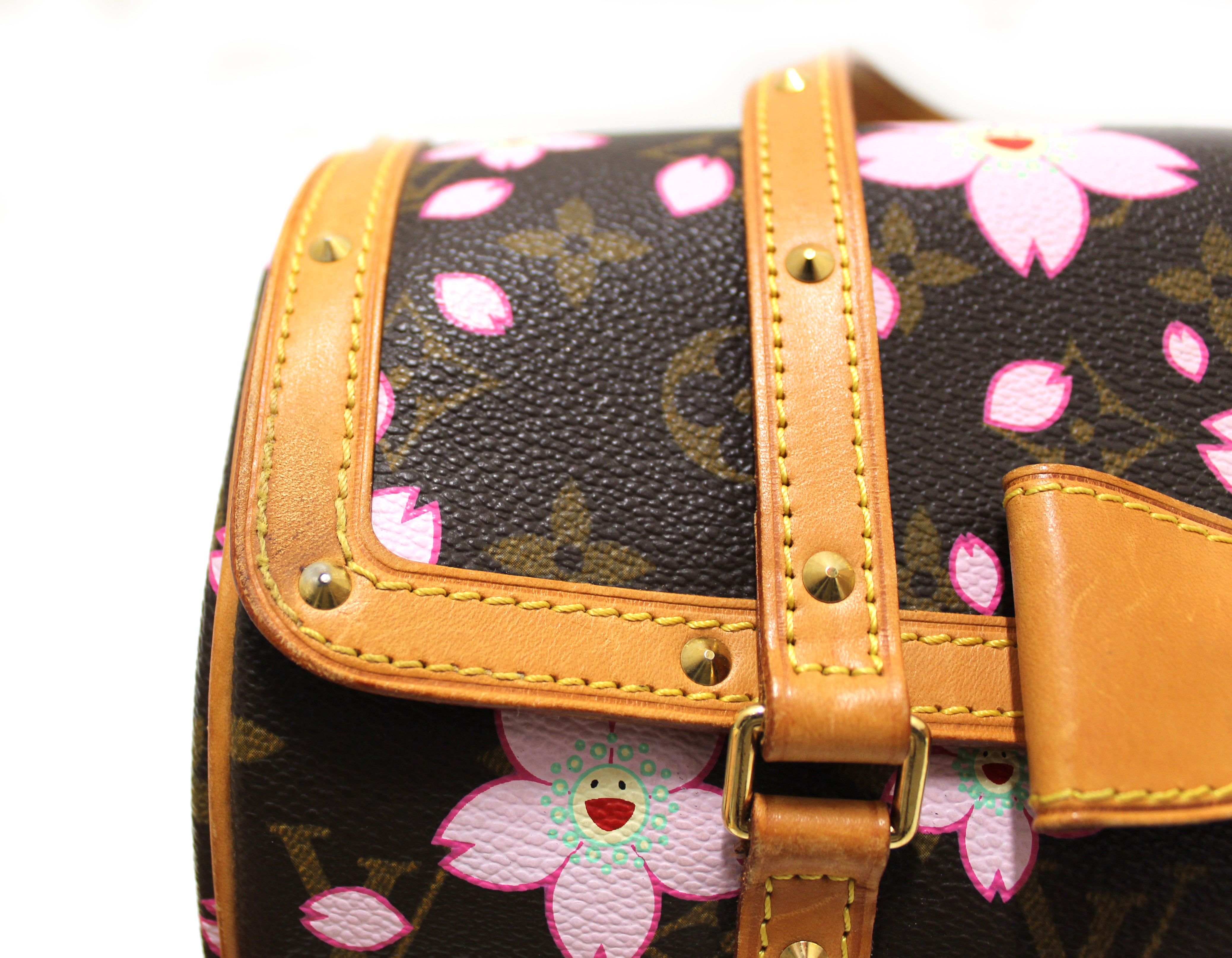 Louis Vuitton Pink Monogram Canvas Limited Edition Cherry Blossom Papillon Bag  Louis Vuitton