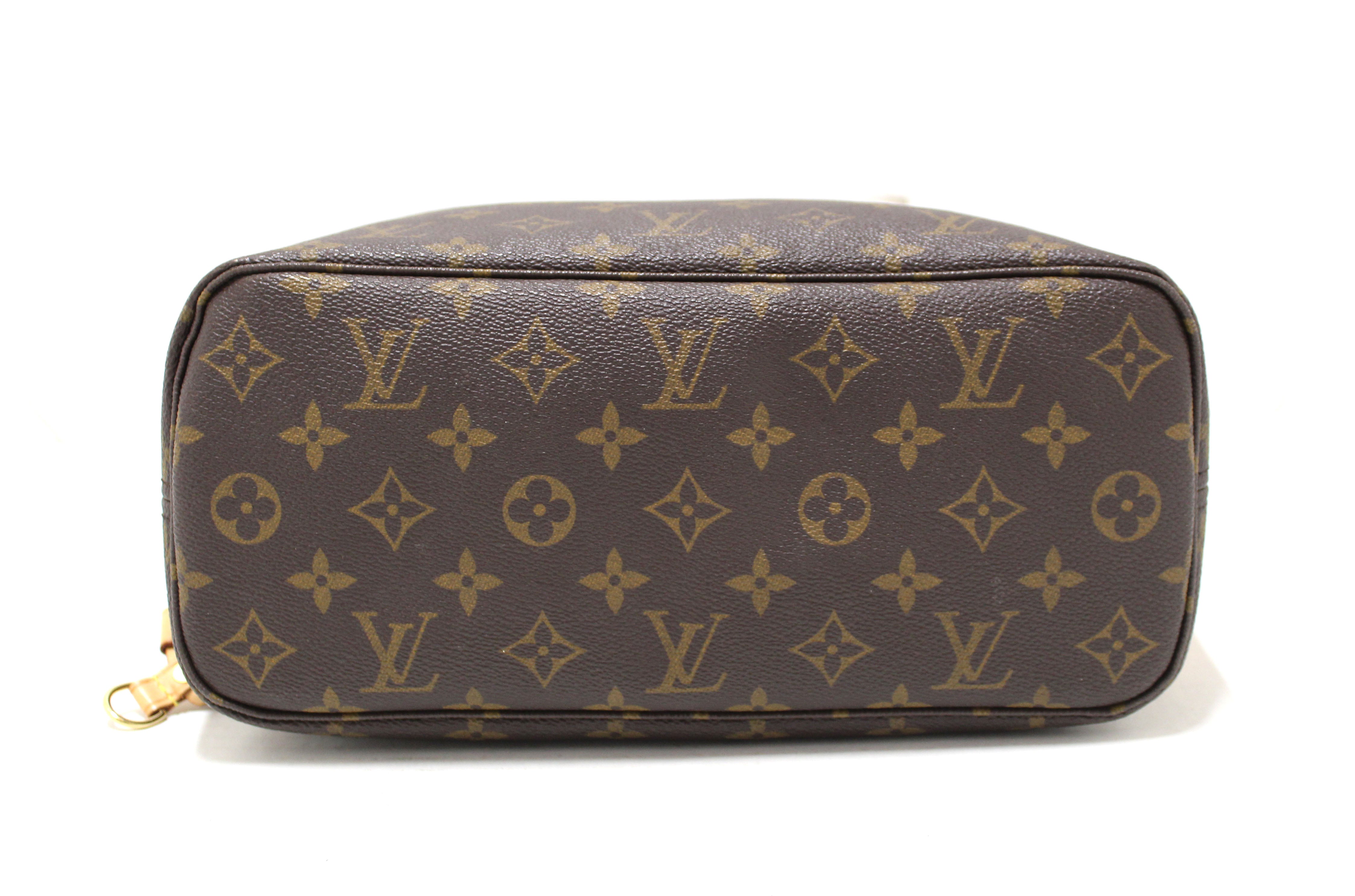 Louis Vuitton Monogram Montorui PM Handbag Brown P13312 – NUIR VINTAGE