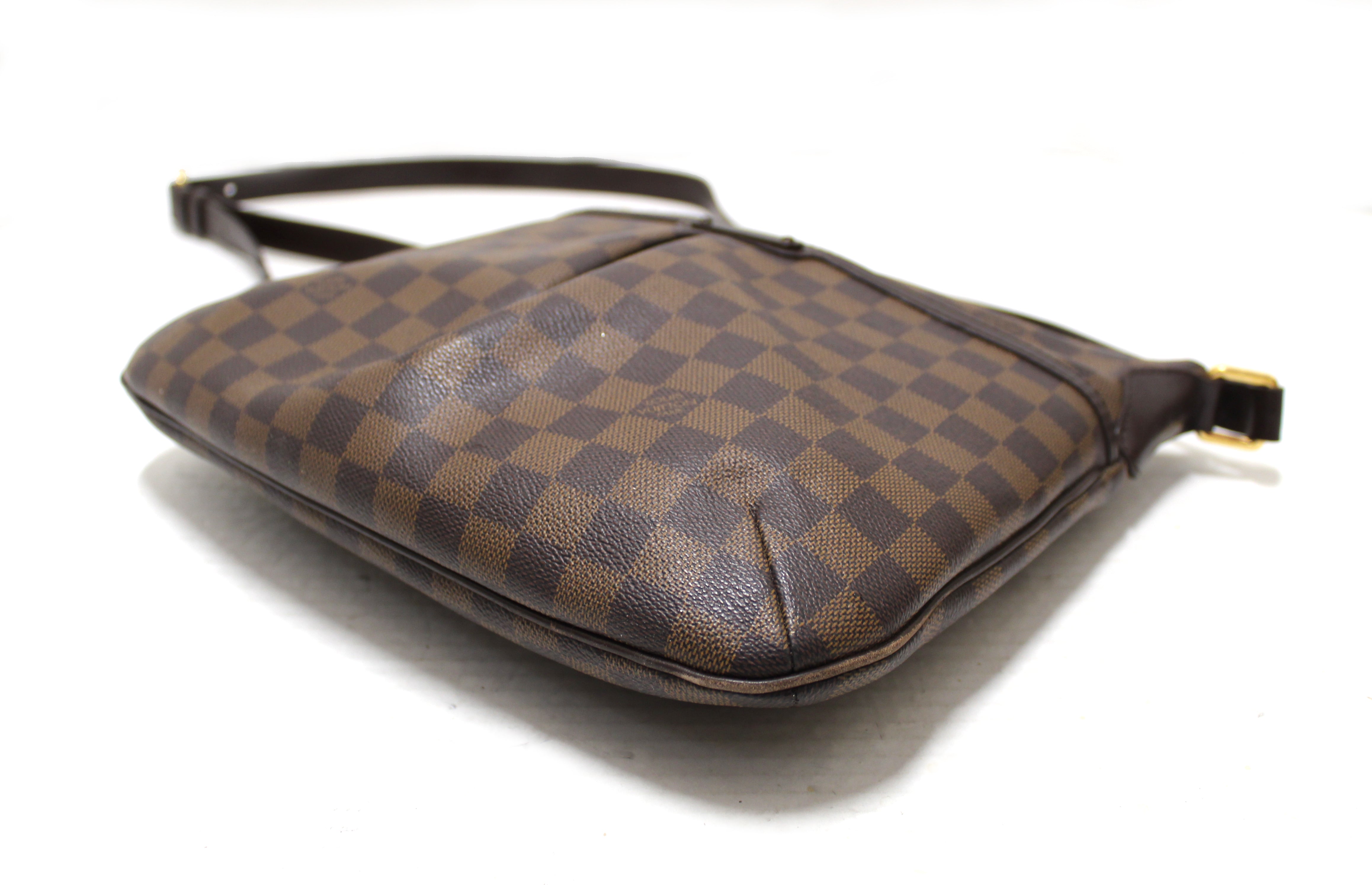 Authentic Louis Vuitton Damier Ebene Bloomsbury PM Messenger Bag