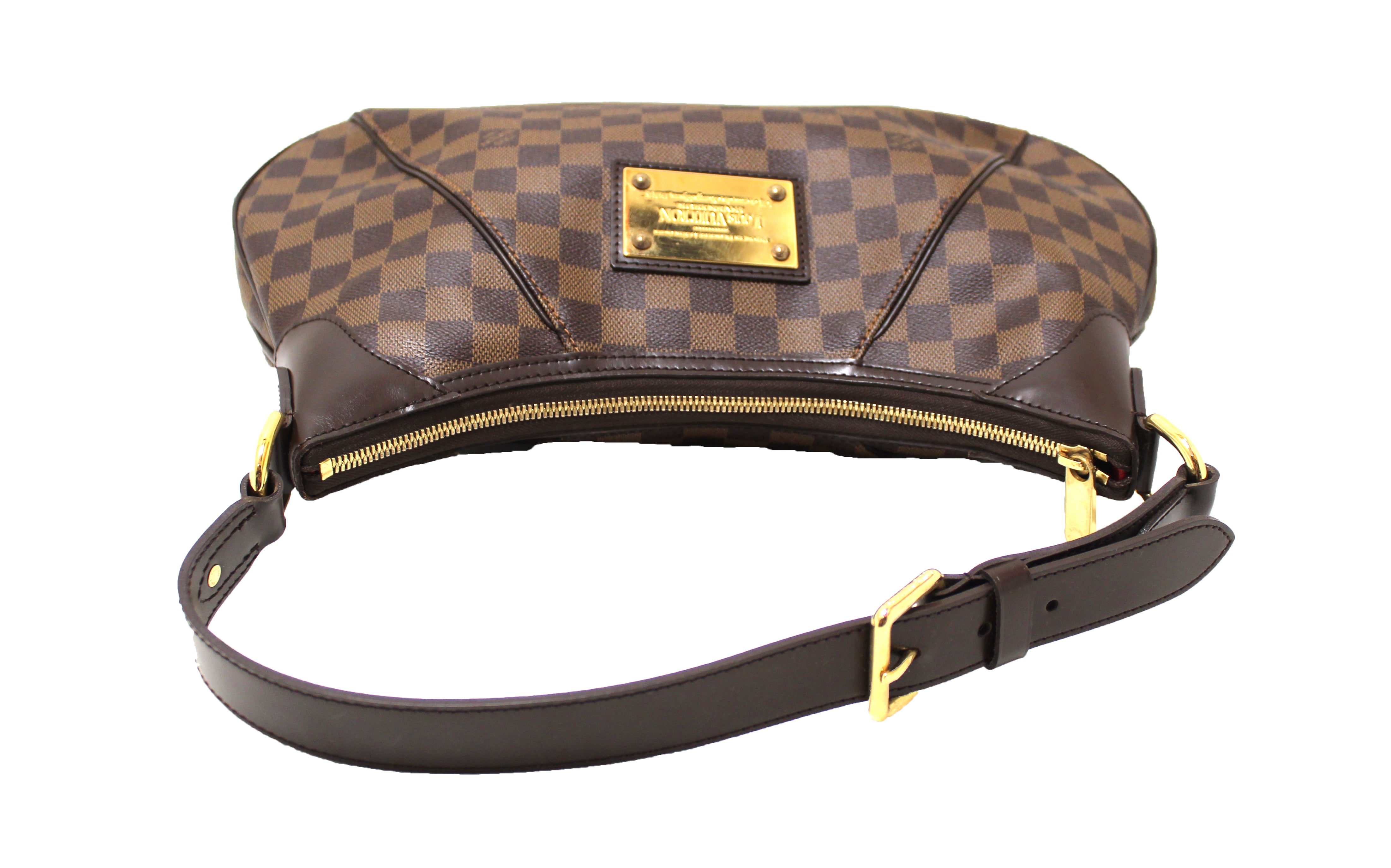 Louis Vuitton Damier Ebene Thames GM Shoulder Bag (SHF-21020) – LuxeDH