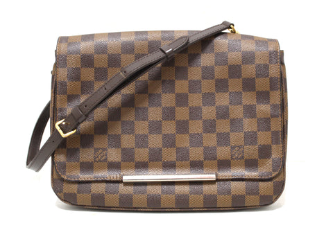 Authentic Louis Vuitton Damier Ebene Hoxton GM Messenger Bag