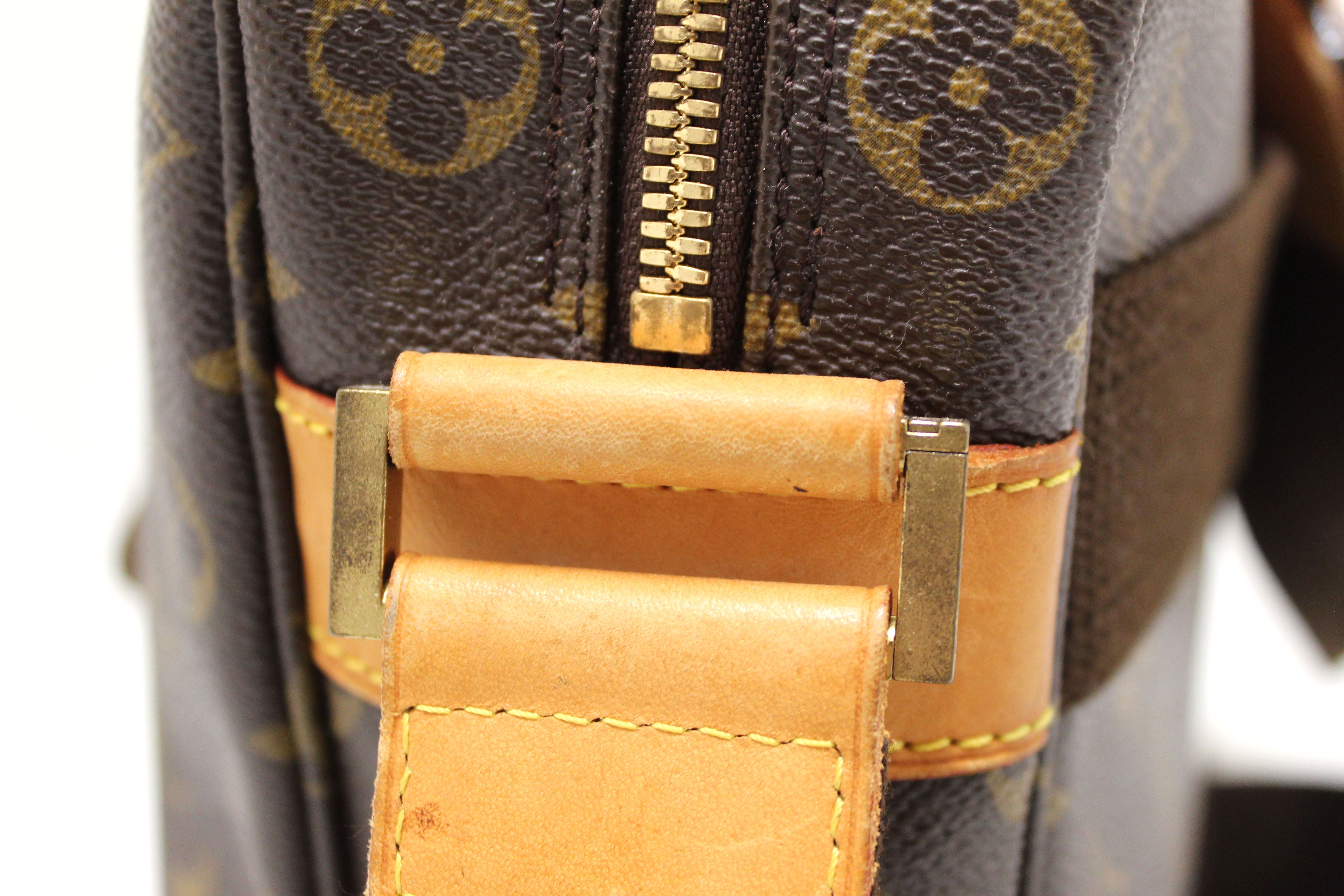 Louis Vuitton Vintage - Monogram Sac Bosphore Bag - Brown - Leather Handbag  - Luxury High Quality - Avvenice