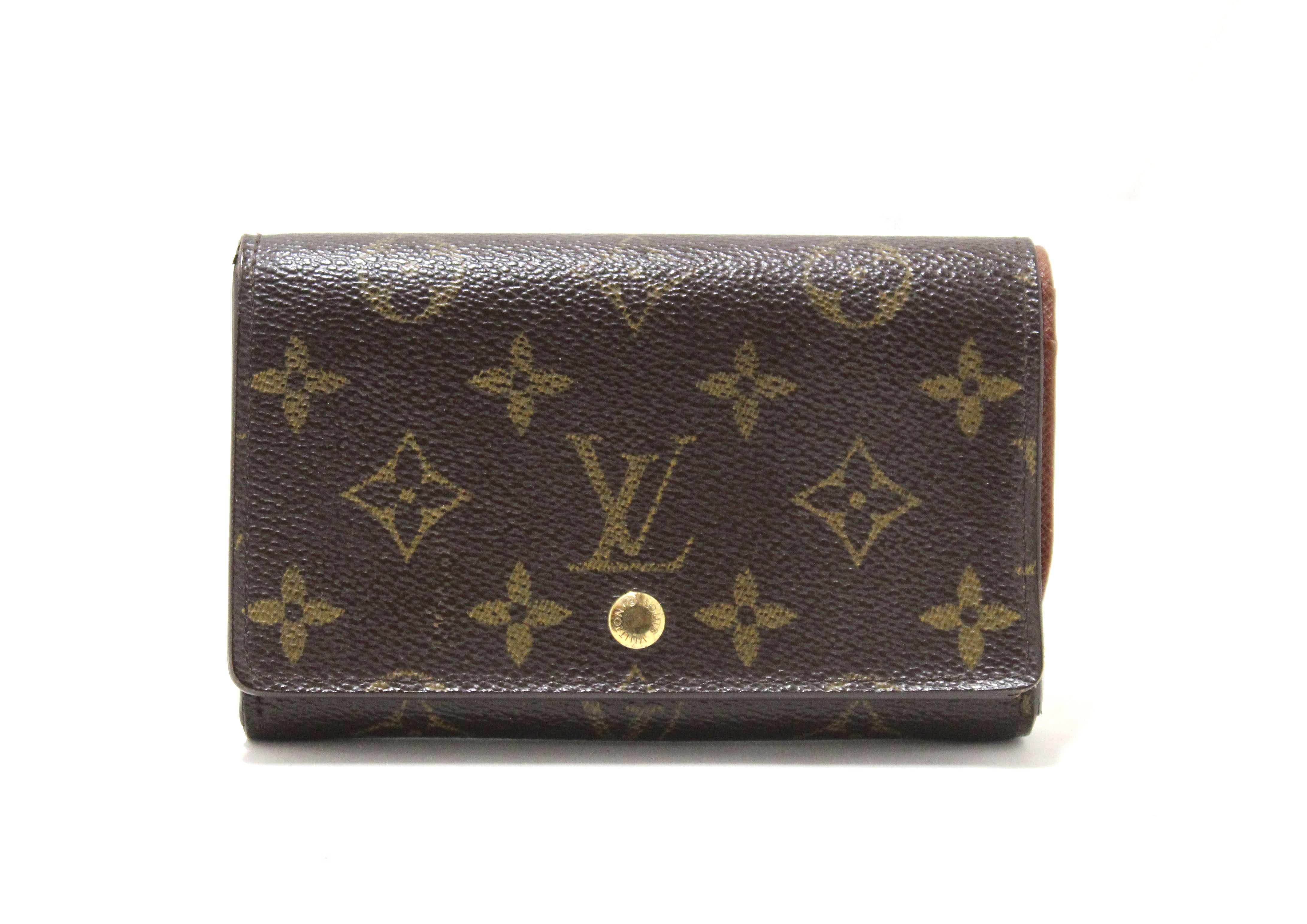Authentic Louis Vuitton Mono Tresor Wallet