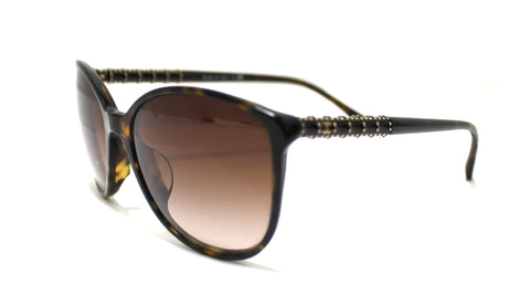 Authentic Chanel tortoise shell sunglasses 5207-A