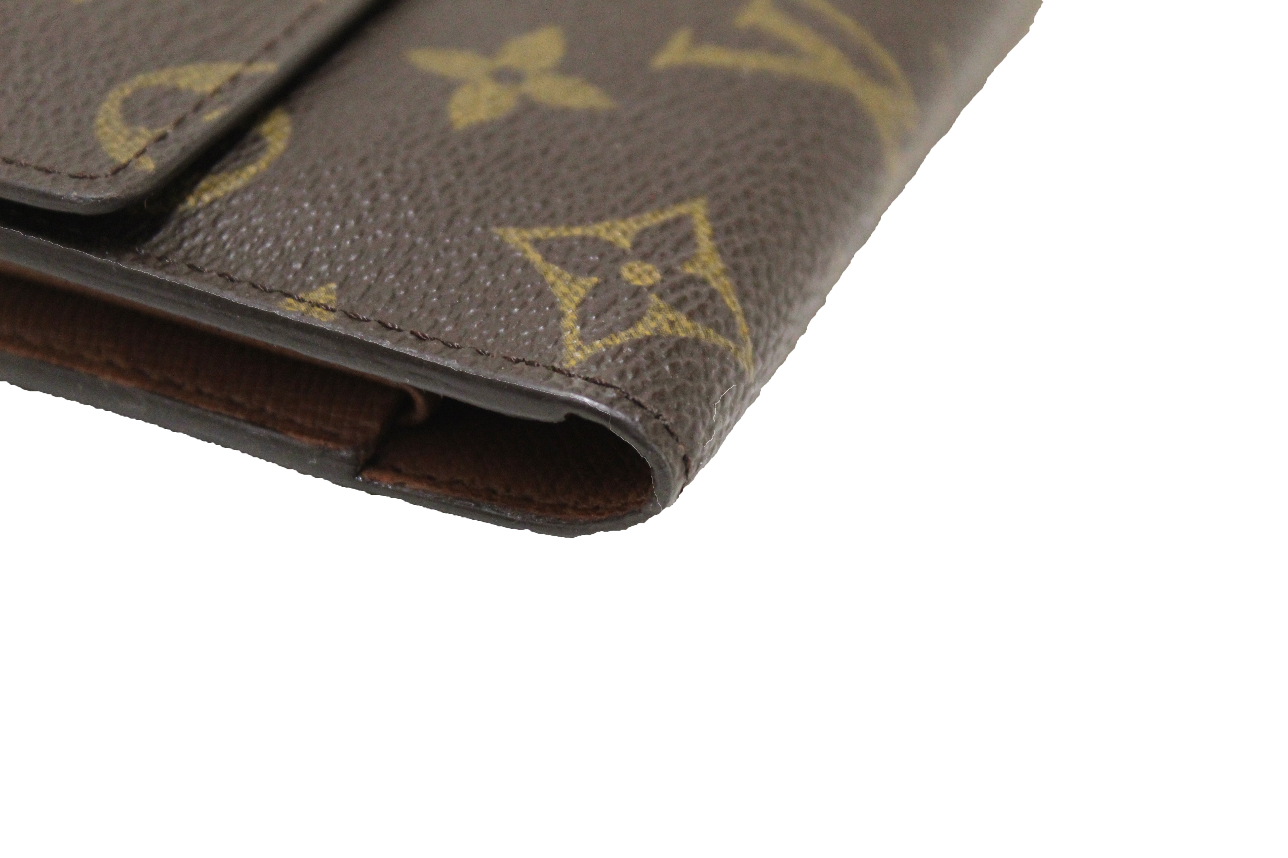 Authentic Louis Vuitton Damier Ebene Canvas PTI Long Flap Wallet – Paris  Station Shop