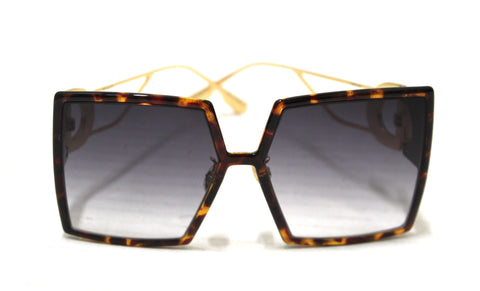 Authentic Dior Tortoise Shell Square Sunglasses EPZ11