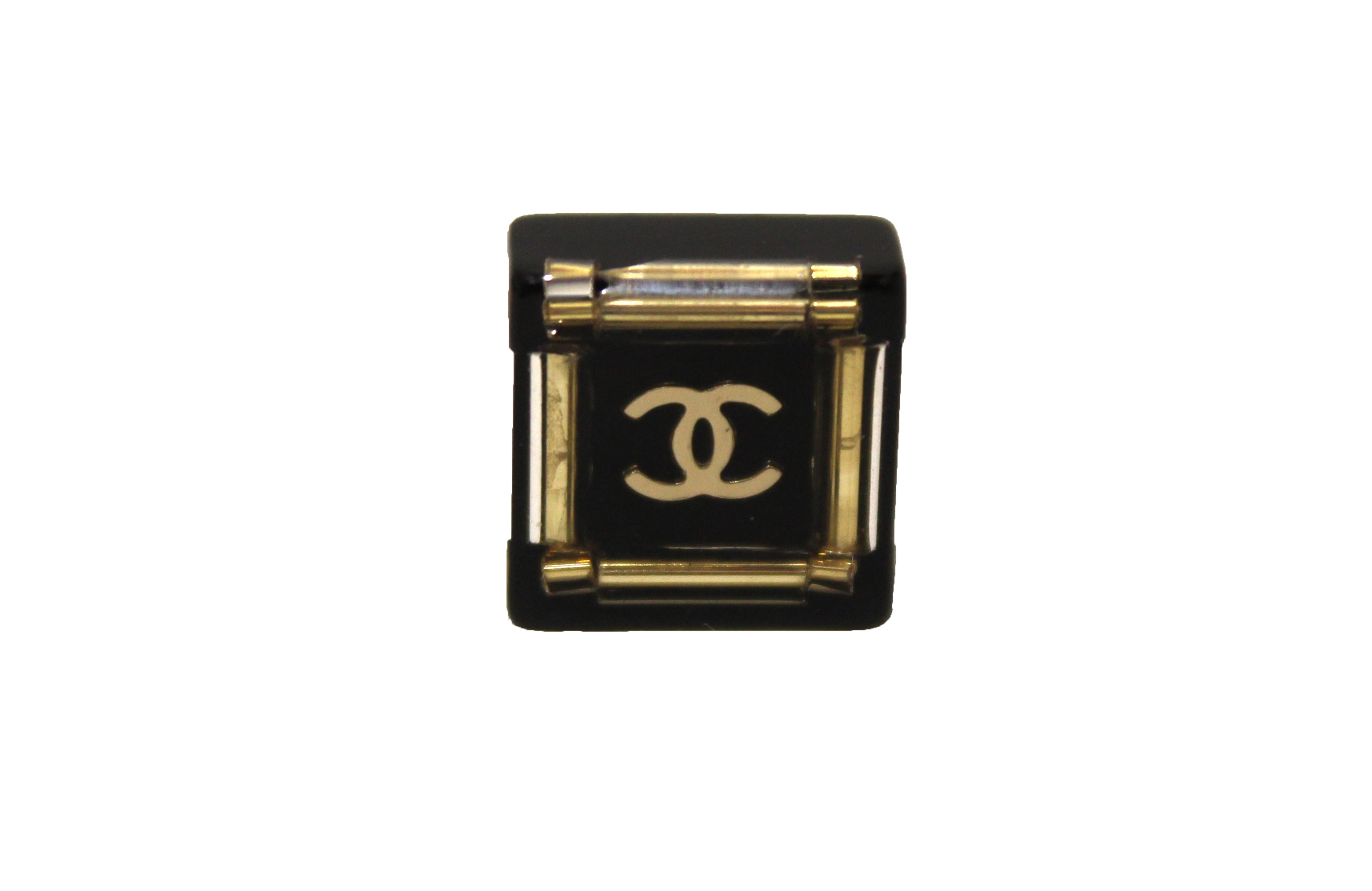 Chanel Timeless Classic Square Earrings