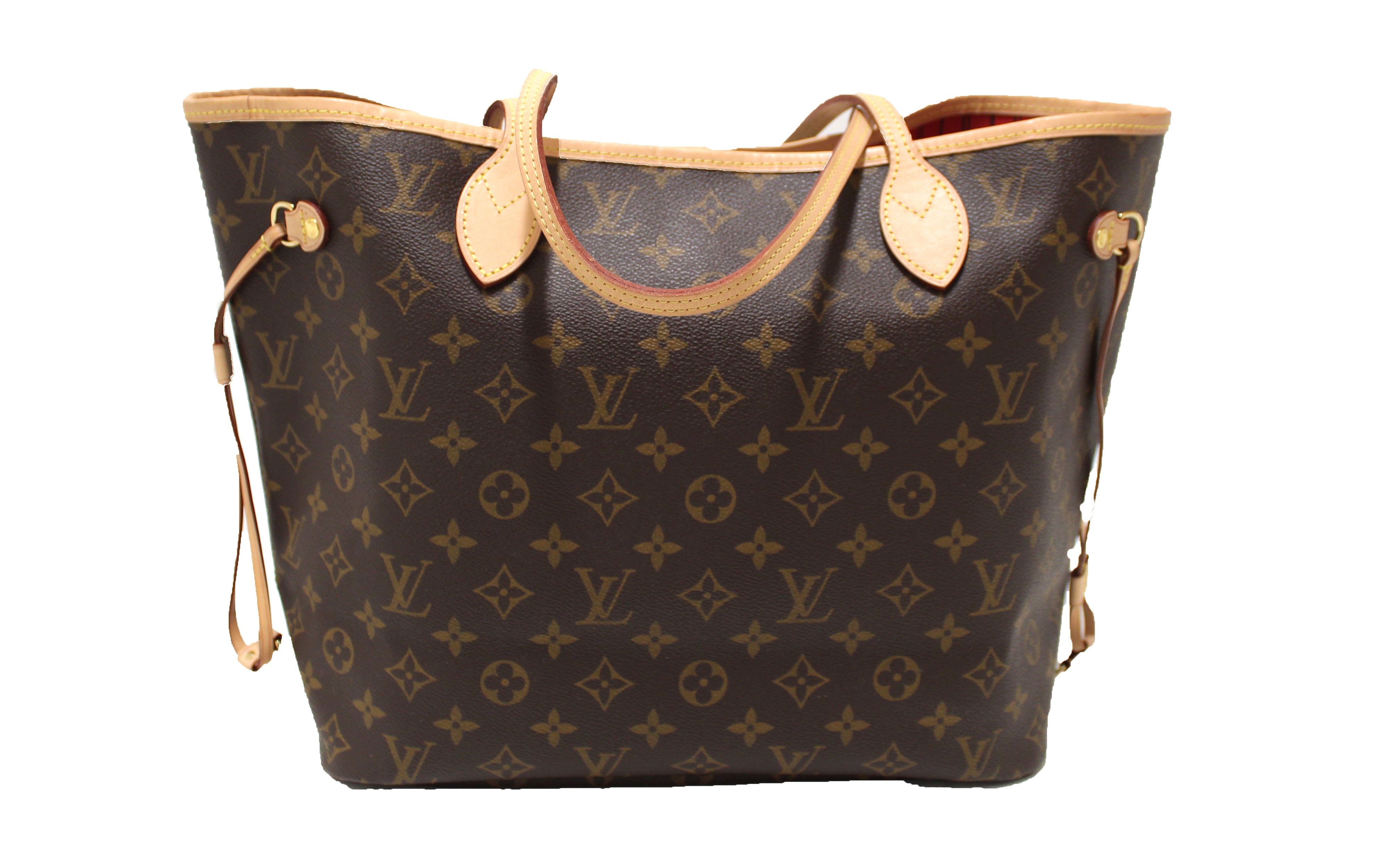 Louis Vuitton Neverfull Shopping Bag in Brown Monogram Canvas and