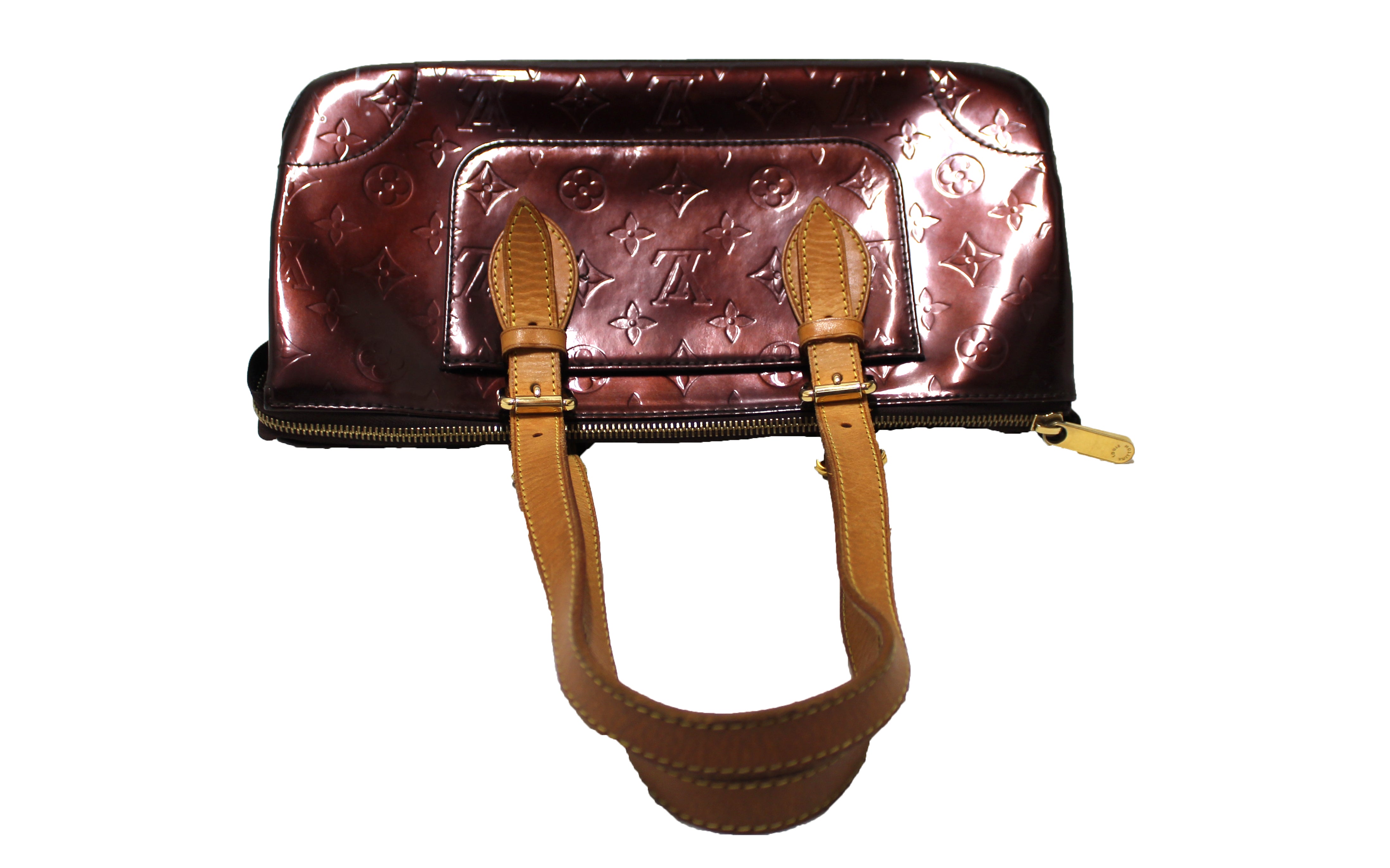 Authentic Louis Vuitton Amarante Vermis Monogram Rosewood Shoulder Bag