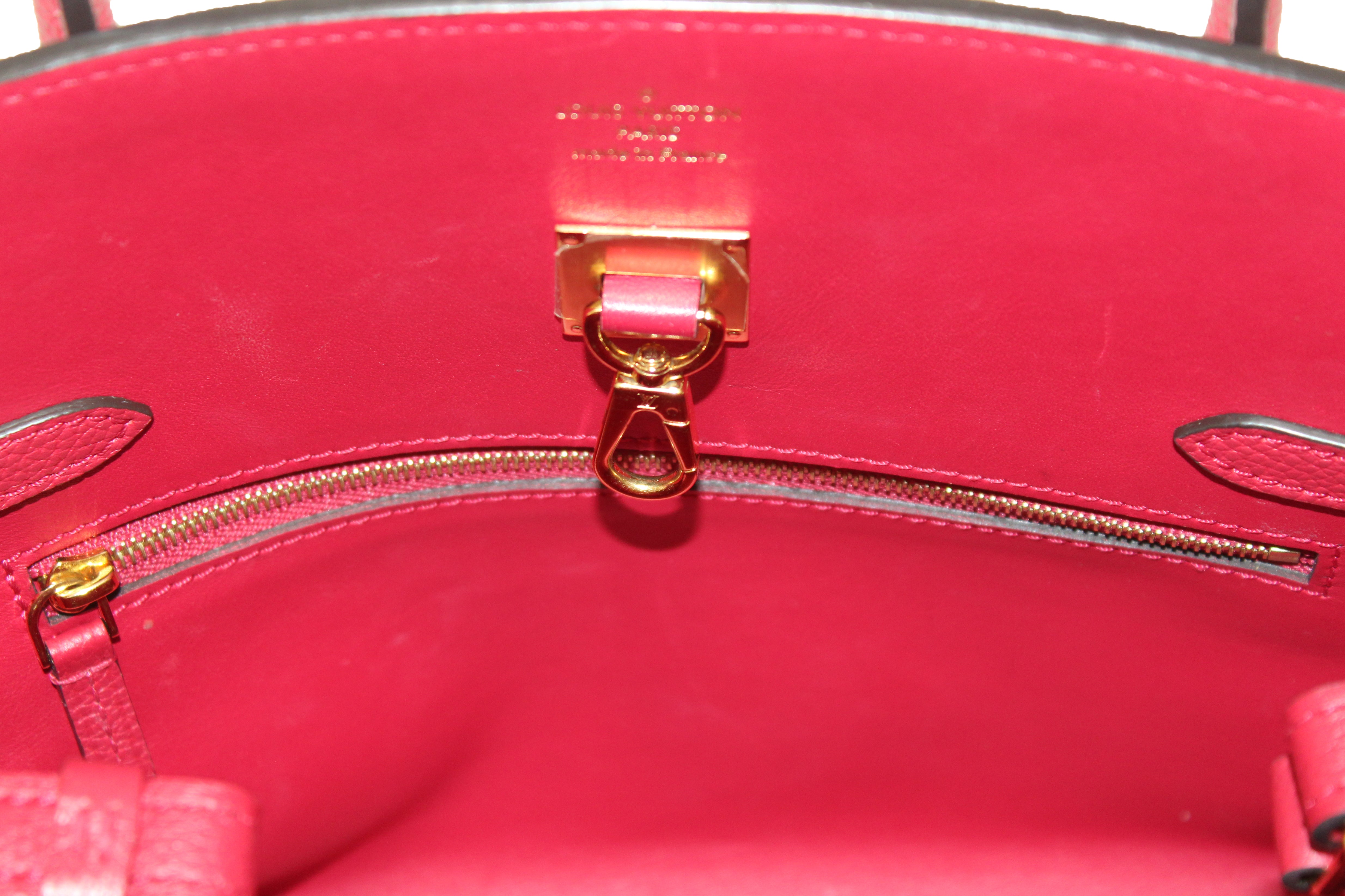Louis Vuitton Milla Handbag Veau Nuage Calfskin MM Neutral 1138641