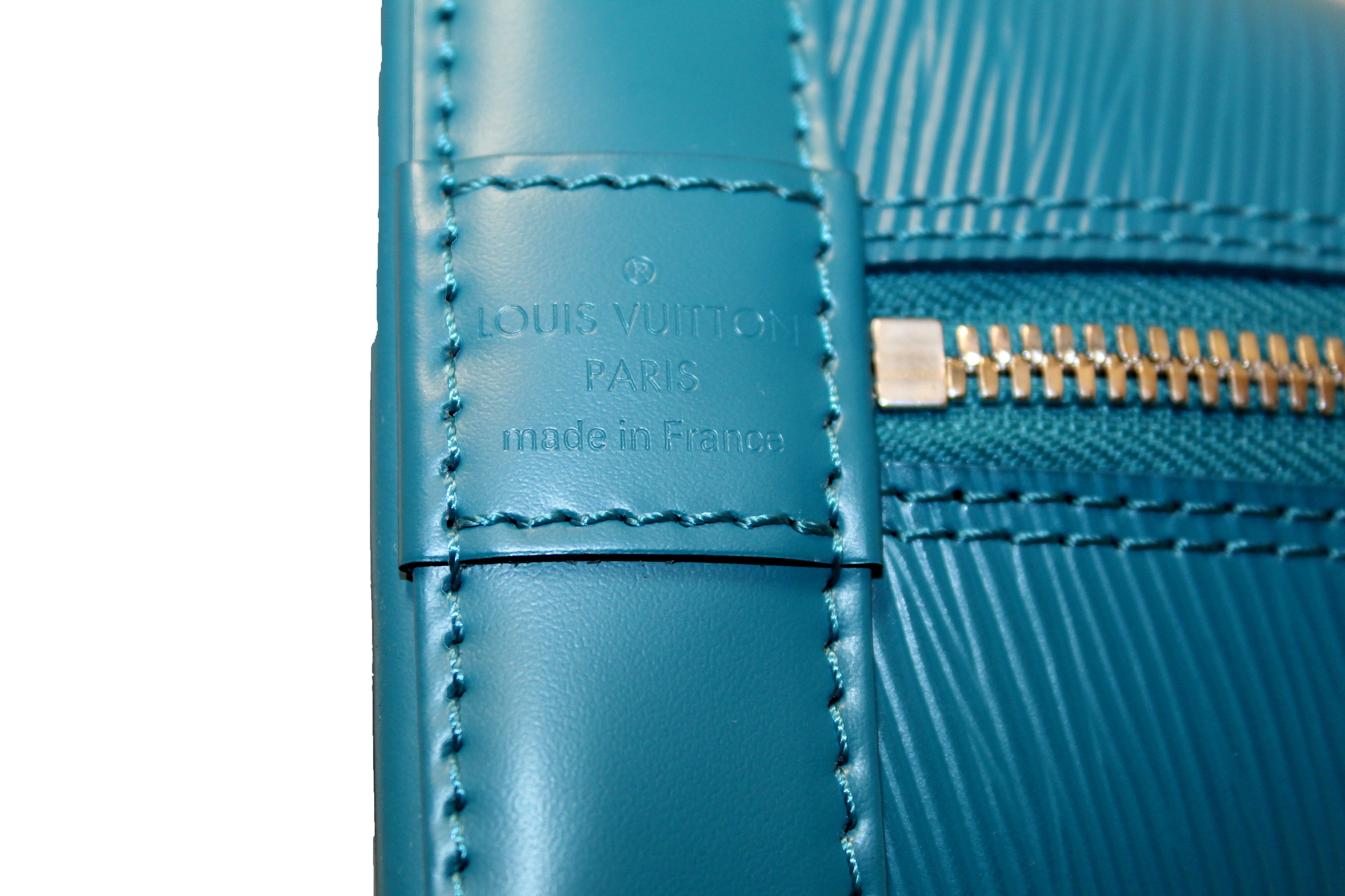 Louis Vuitton Blue EPI Handbag
