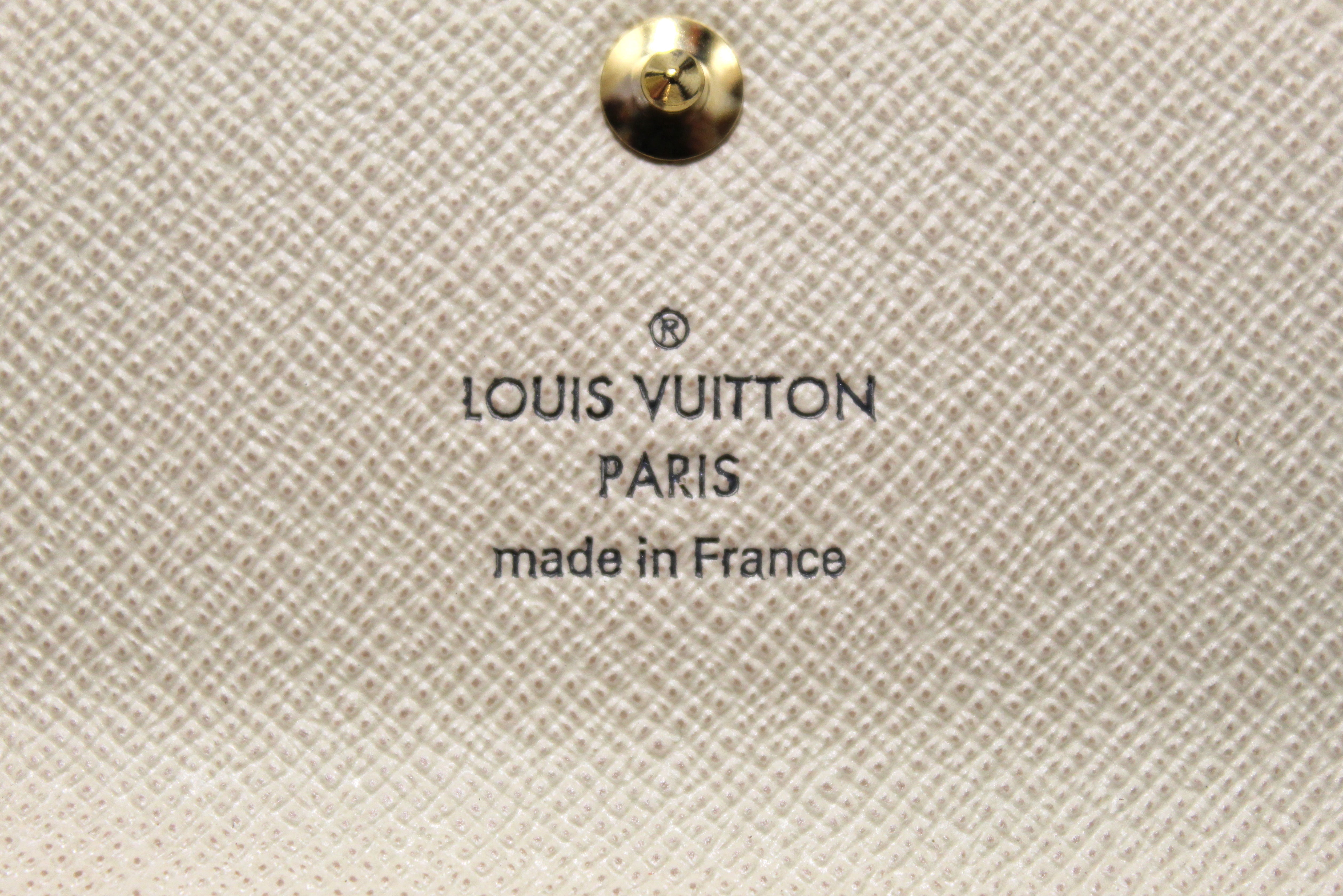 Louis Vuitton Damier Azur Canvas 5 Key Holder – Italy Station