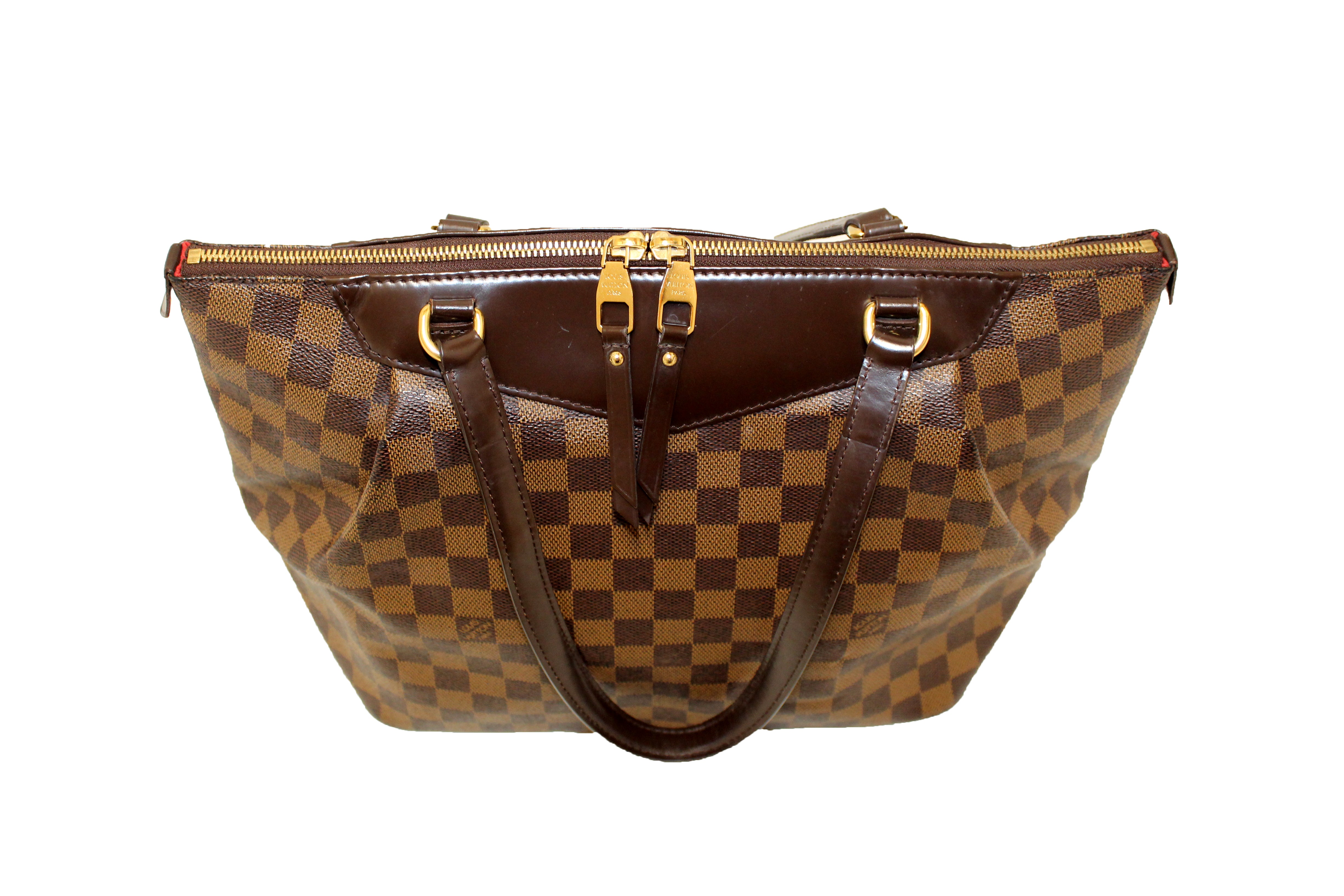 Authentic Louis Vuitton Damier Ebene Westminster GM Tote Shoulder Bag