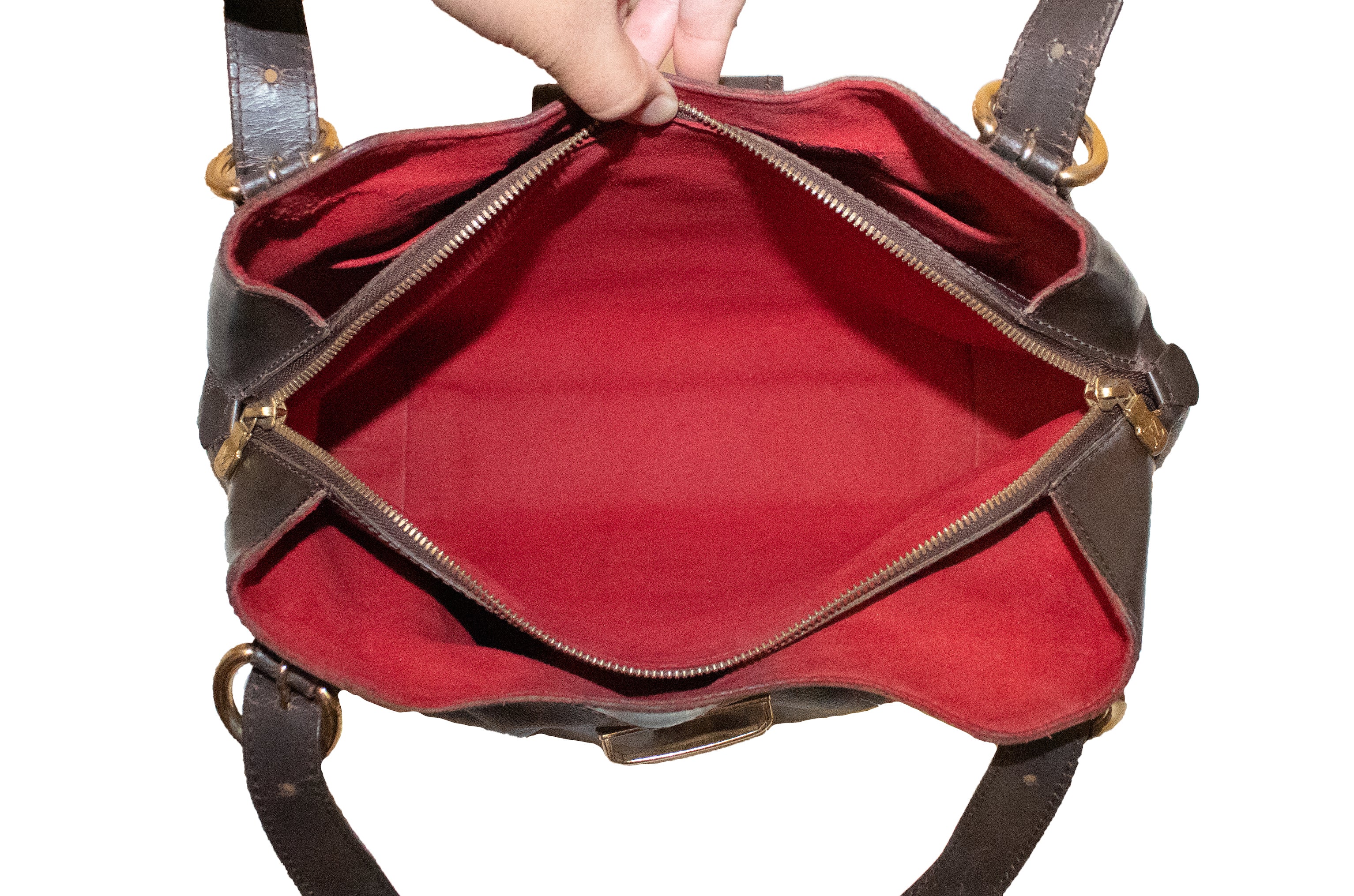 Louis Vuitton Damier Ebene Sistina PM - Brown Shoulder Bags, Handbags -  LOU769495