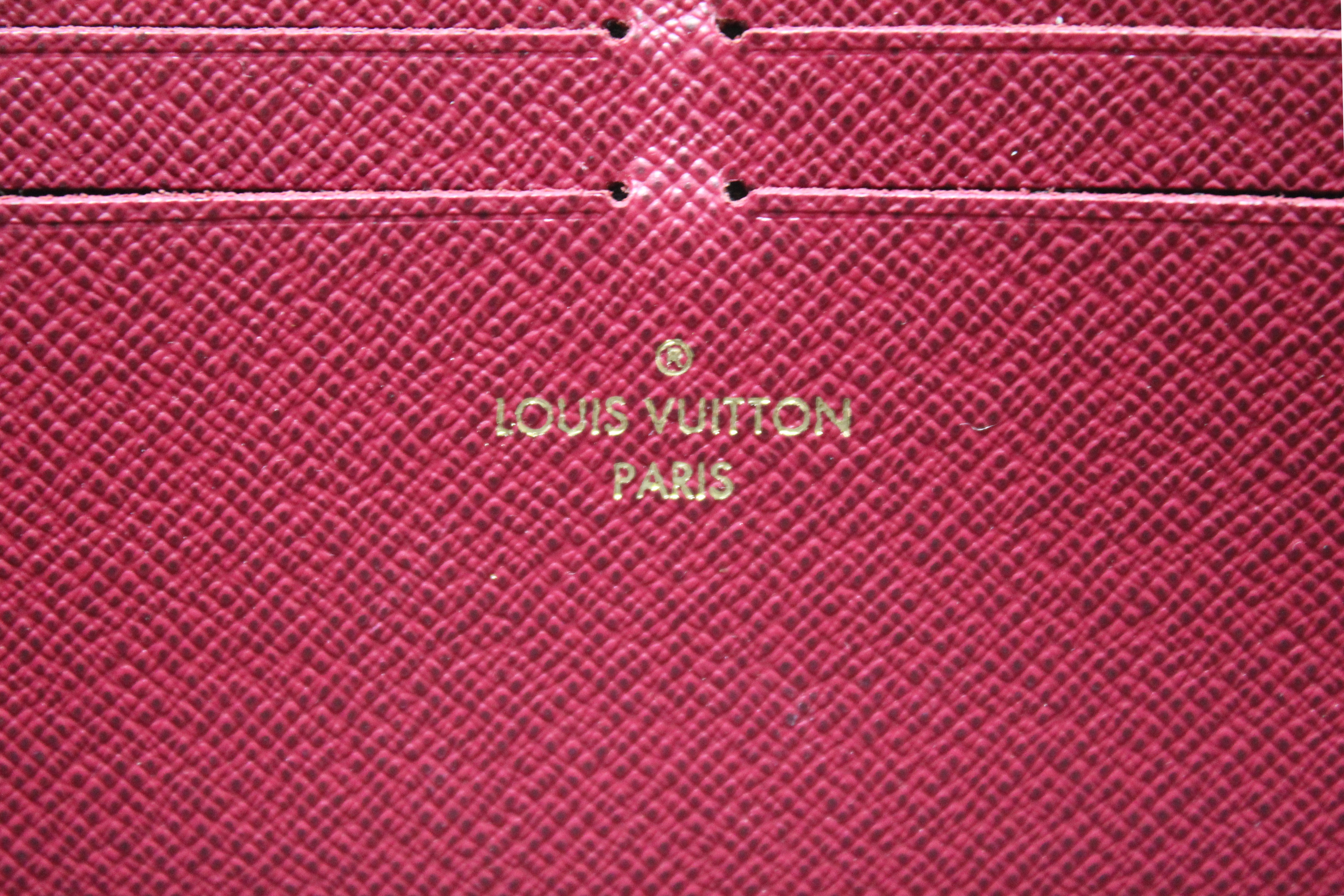Louis Vuitton Monogram Jeanne Wallet Fuchsia