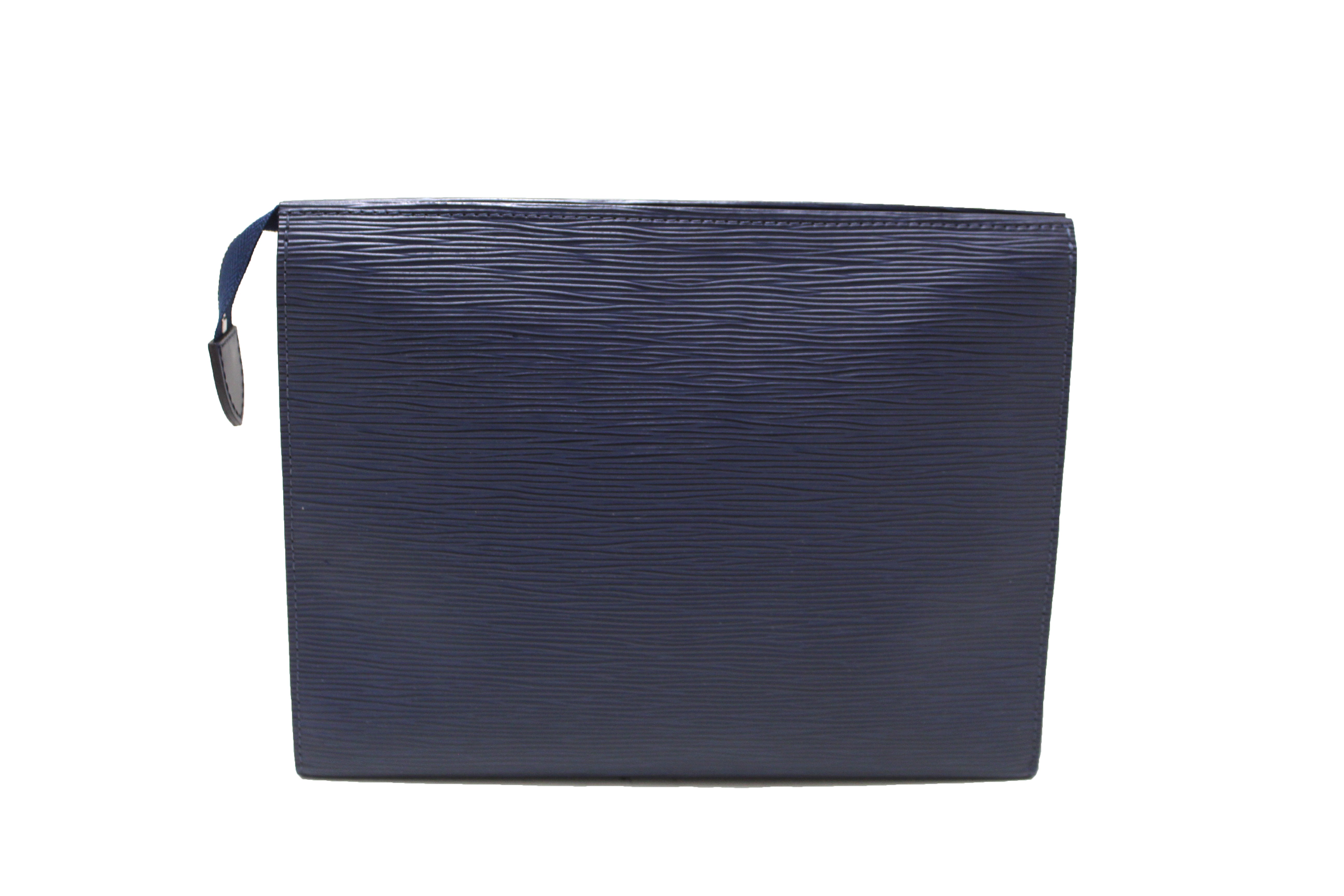 Louis Vuitton – Louis Vuitton Cosmetic Pouch PM Epi Leather Denim Blue –  Queen Station