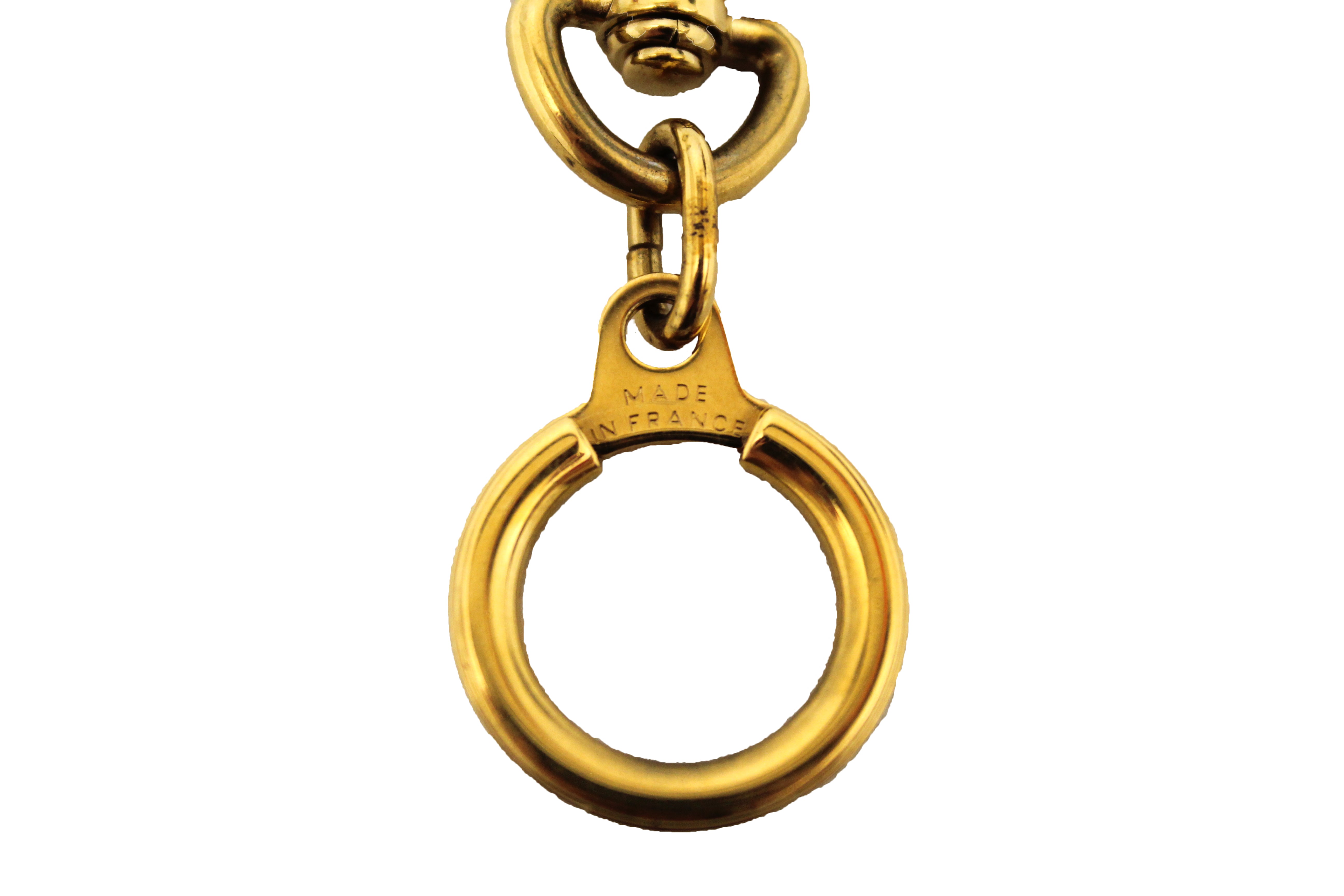Authentic Louis Vuitton Goldtone Bolt Key Holder And Strap Extender – Paris  Station Shop