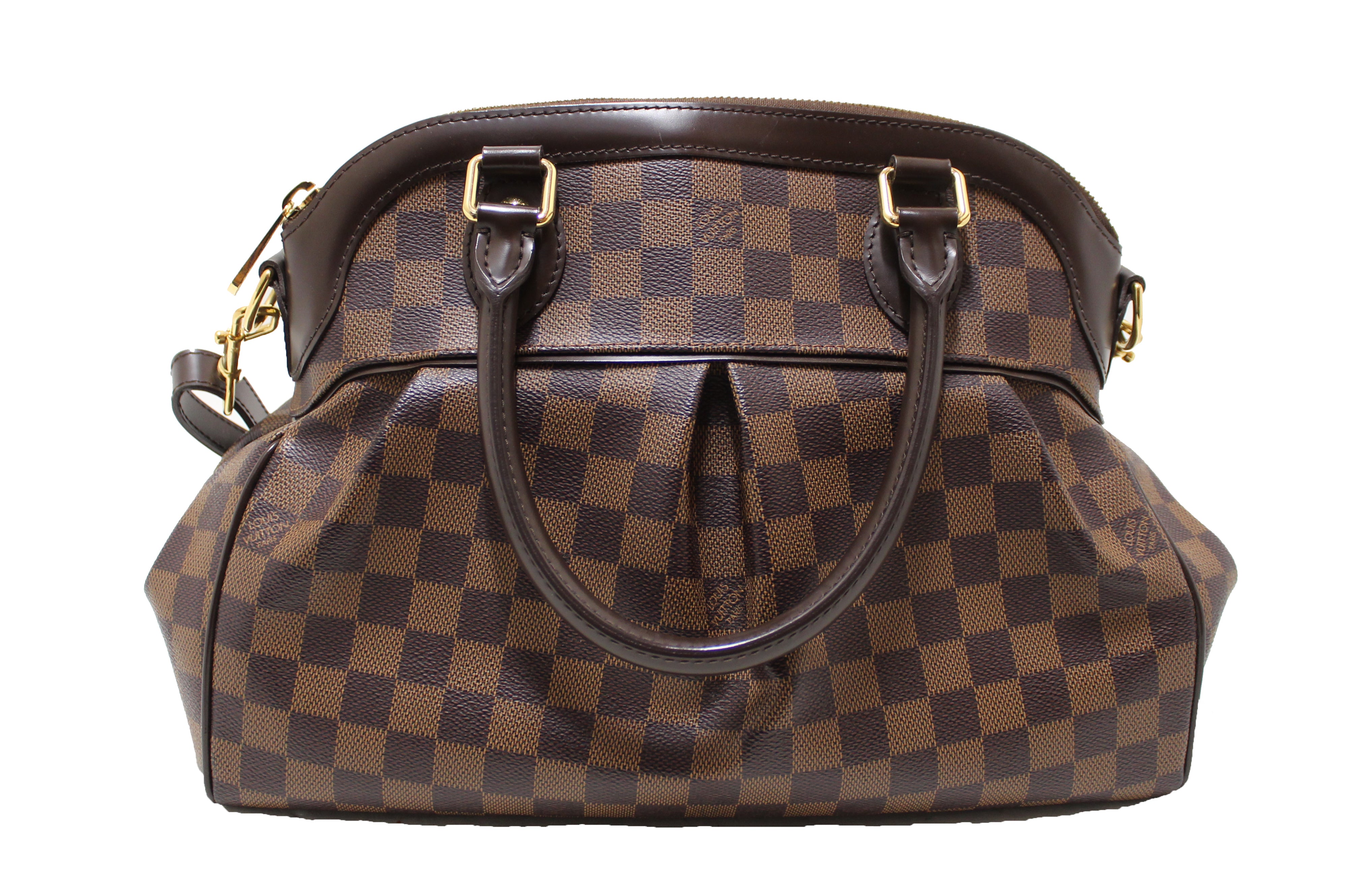 Louis Vuitton Trevi Shoulder Bag GM Brown Canvas