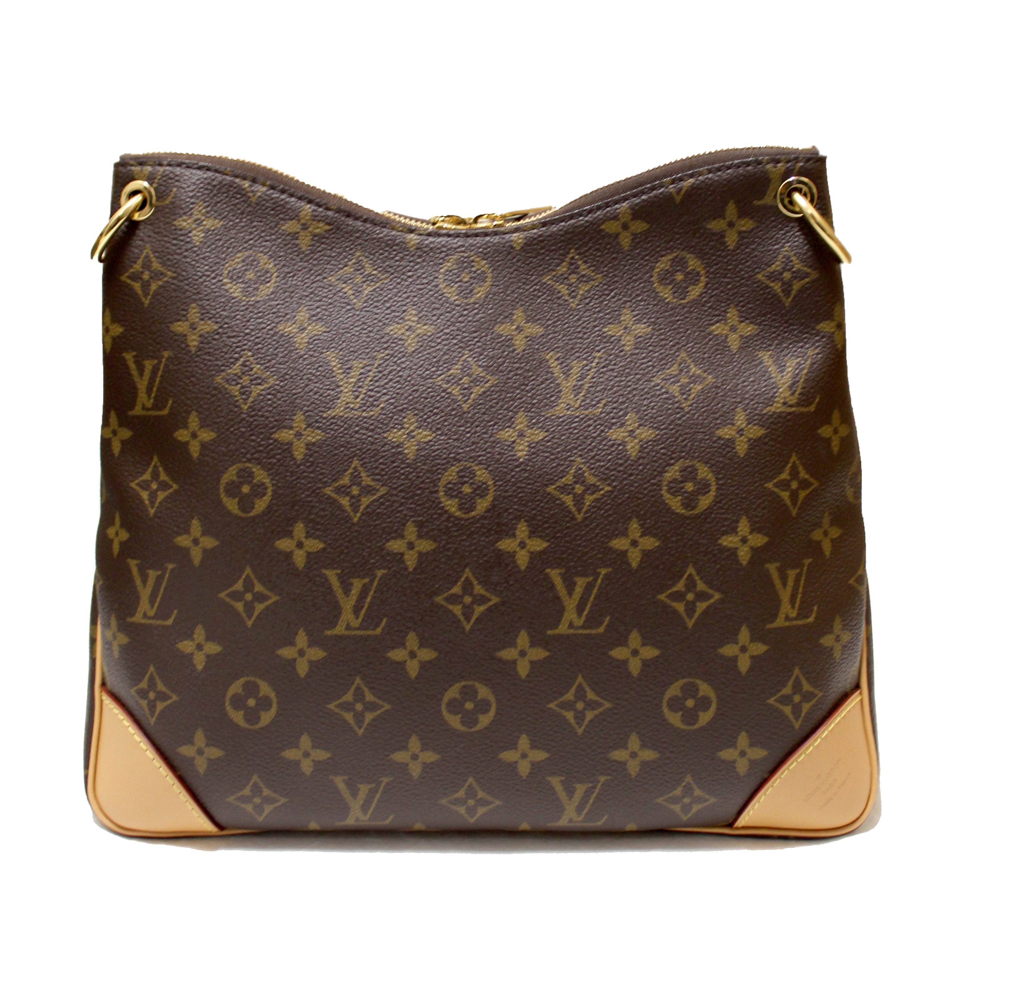 Authentic Louis Vuitton Classic Monogram Odeon MM Shoulder Bag