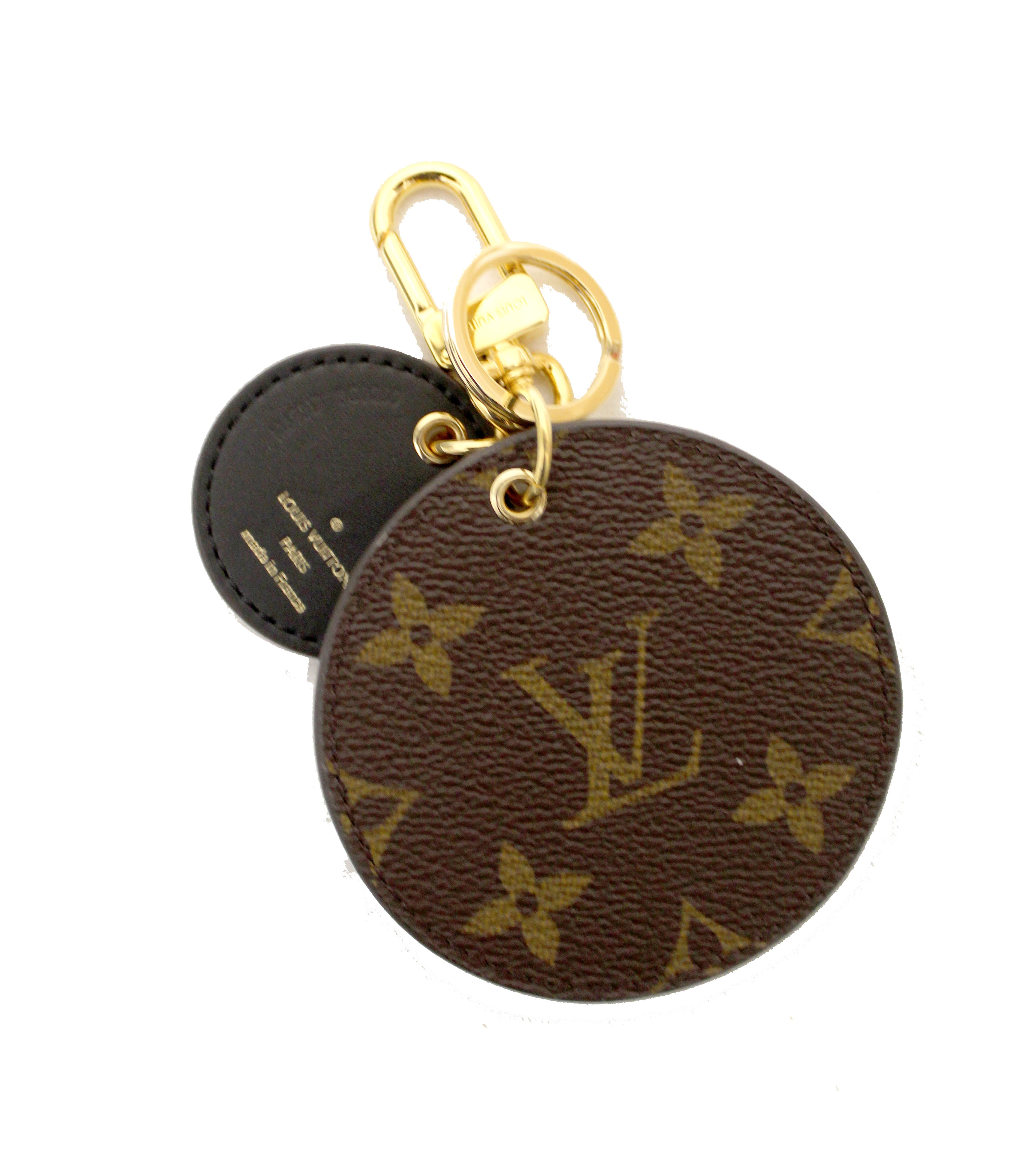 Louis Vuitton - Monogram Reverse Key Holder and Bag Charm - Metal & Monogram Canvas - Women - Luxury