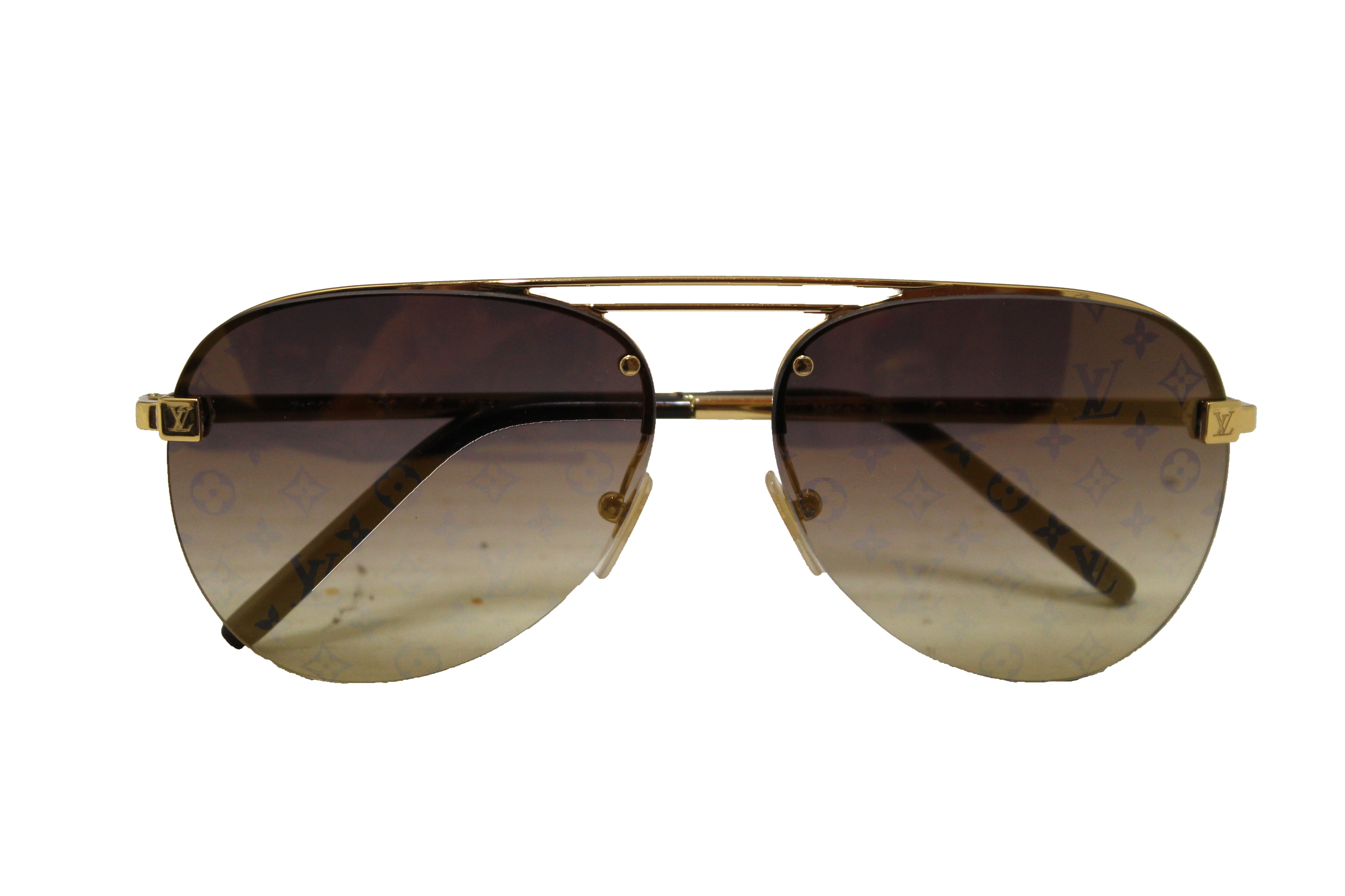 Louis Vuitton Monogram Clockwise Canvas Sunglasses