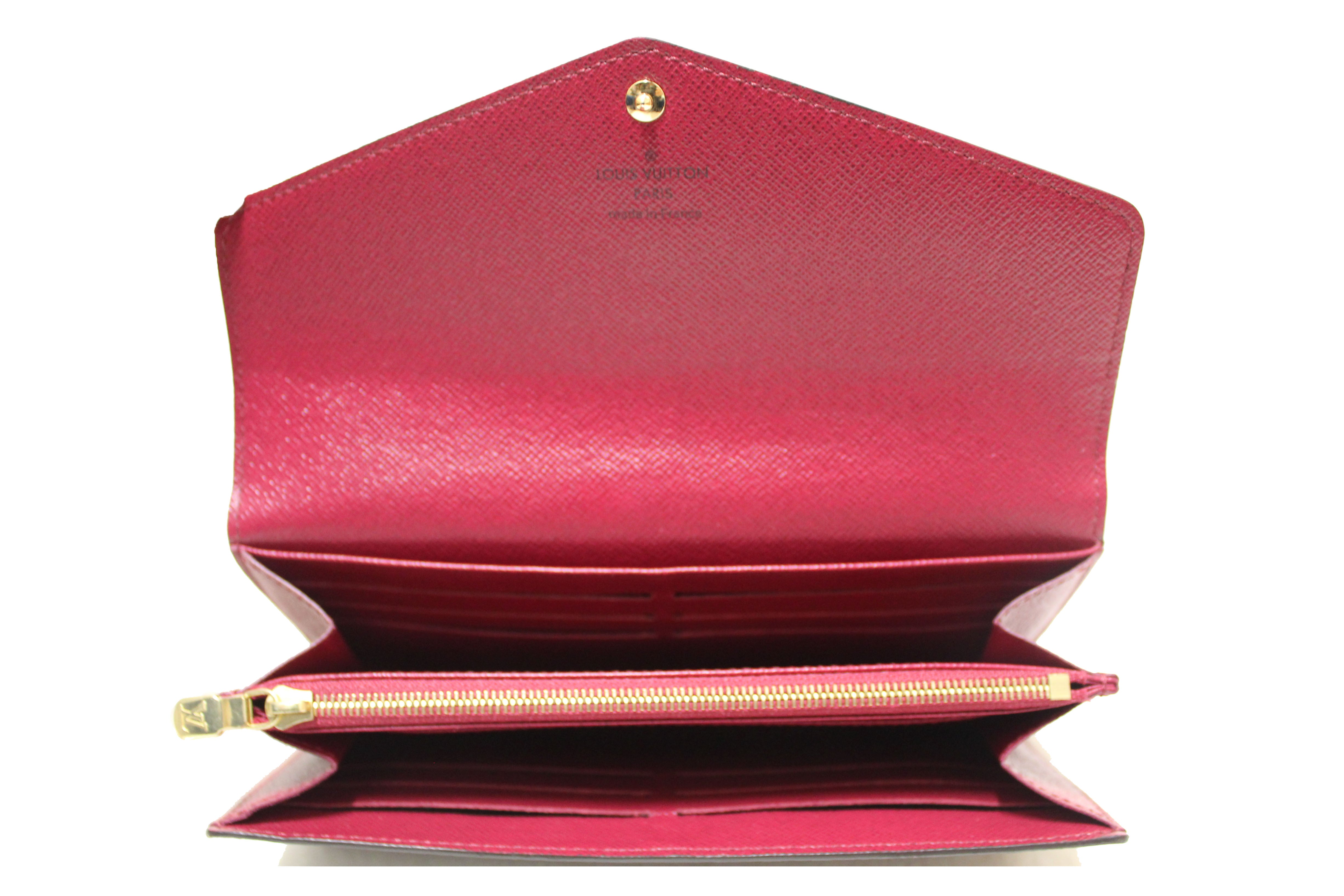 Louis Vuitton - Sarah Wallet - Monogram - Fuchsia - Women - Luxury