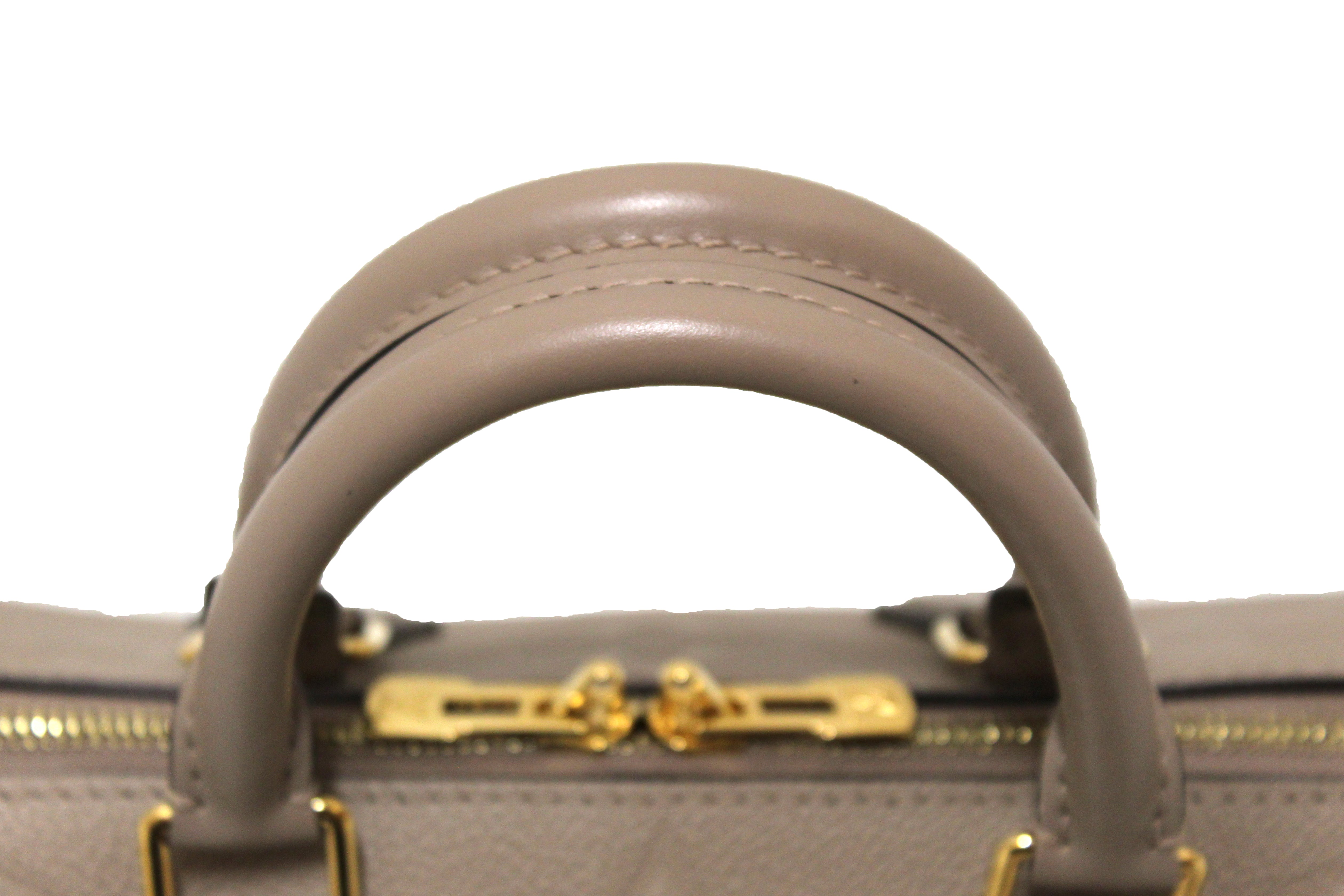 Authentic Louis Vuitton Turtledove Empreinte Leather Speedy 25 Bandoul –  Paris Station Shop
