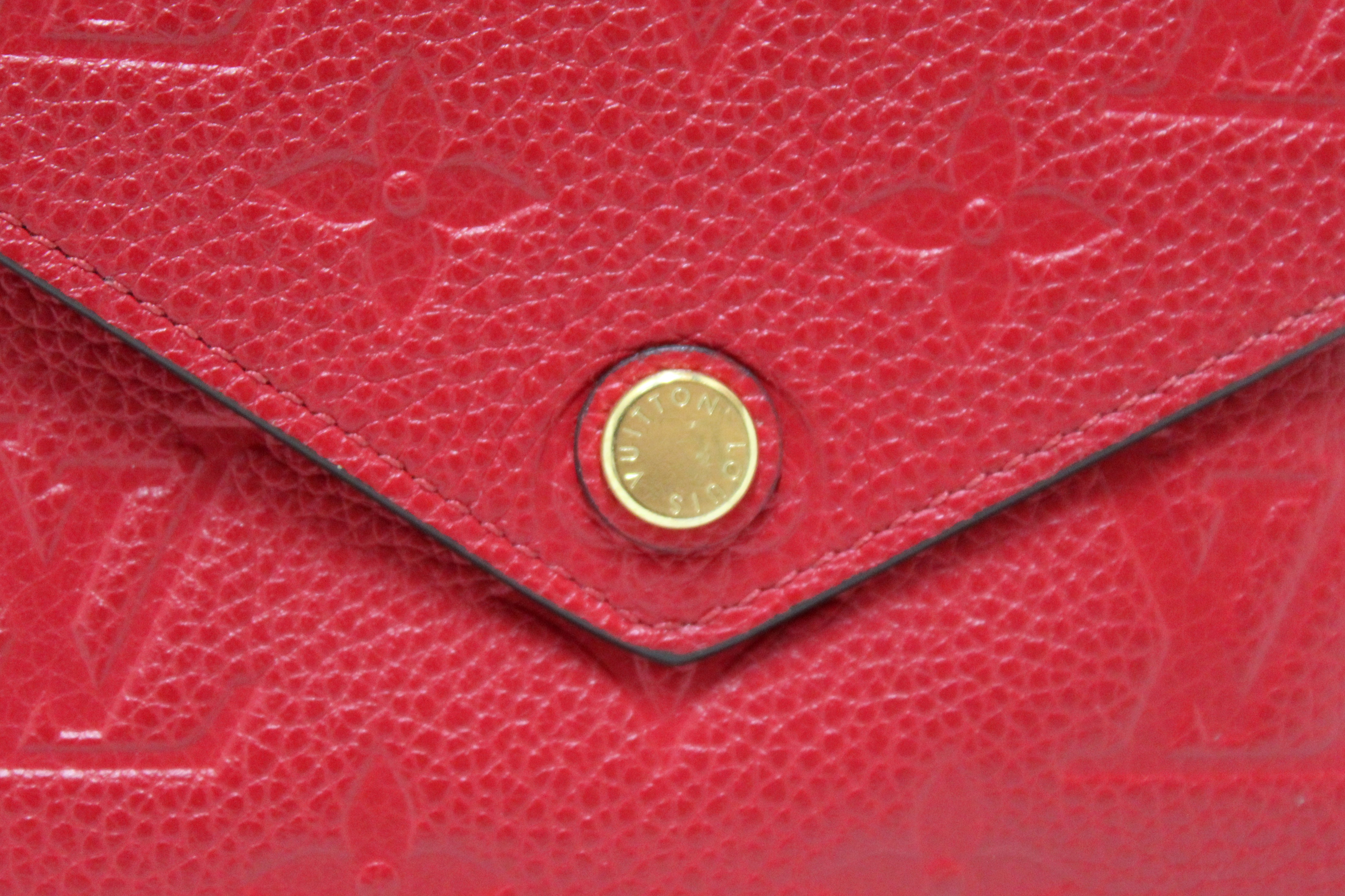 Victorine Wallet Monogram Empreinte Leather - Women - Small
