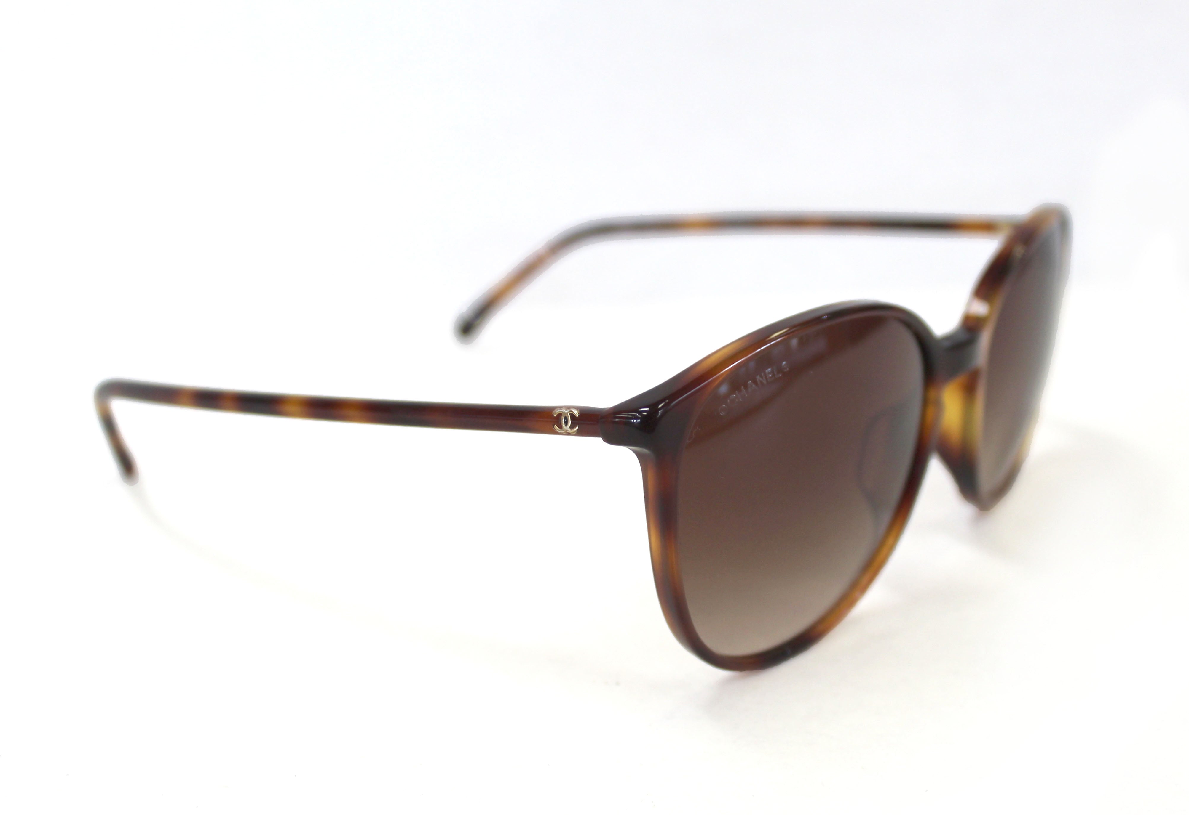 Authentic Chanel tortoise shell sunglasses 5278-A