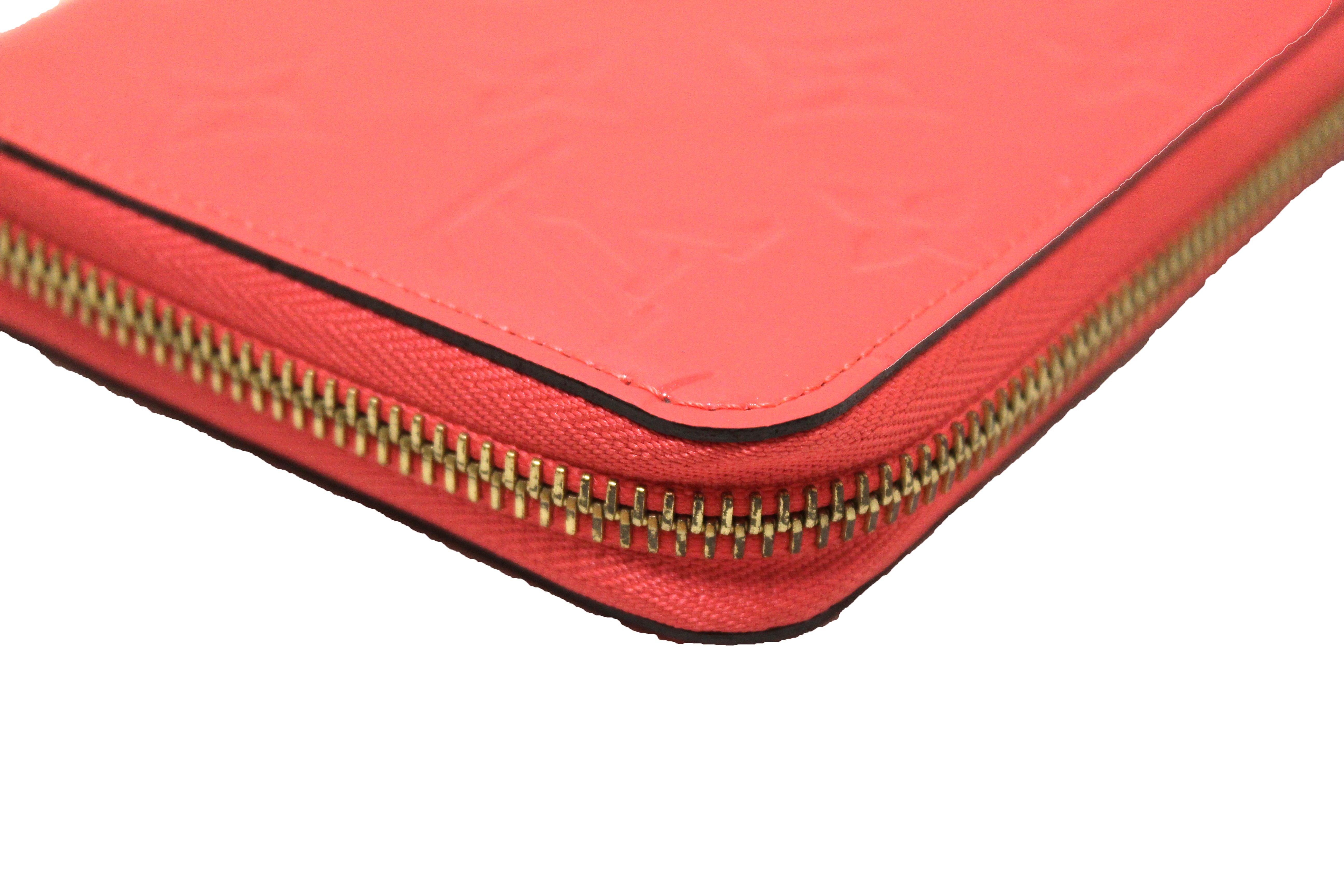 Louis Vuitton, Bags, Authentic Louis Vuitton Vernis Zippy Wallet Long  Purse Red